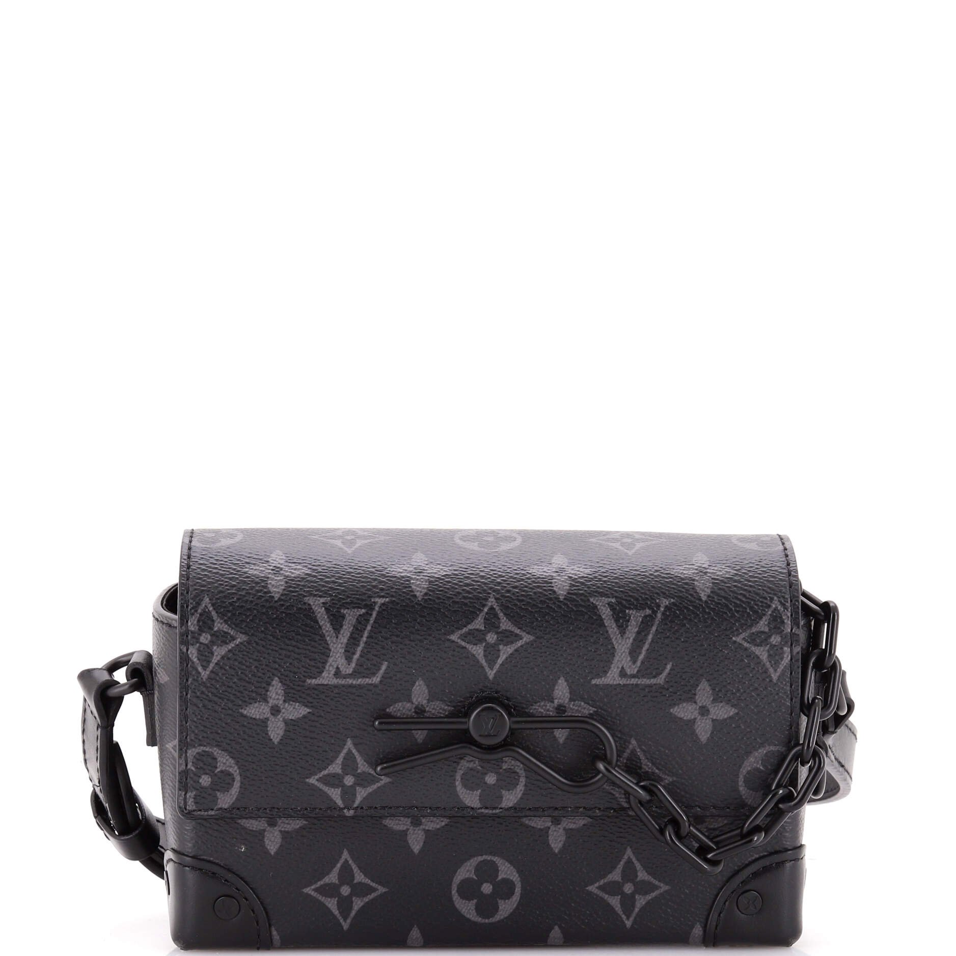 Steamer Wearable Wallet Monogram Eclipse Canvas