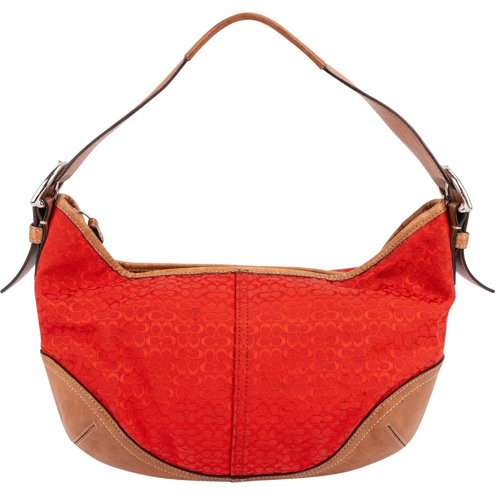 Signature Sufflette leather handbag