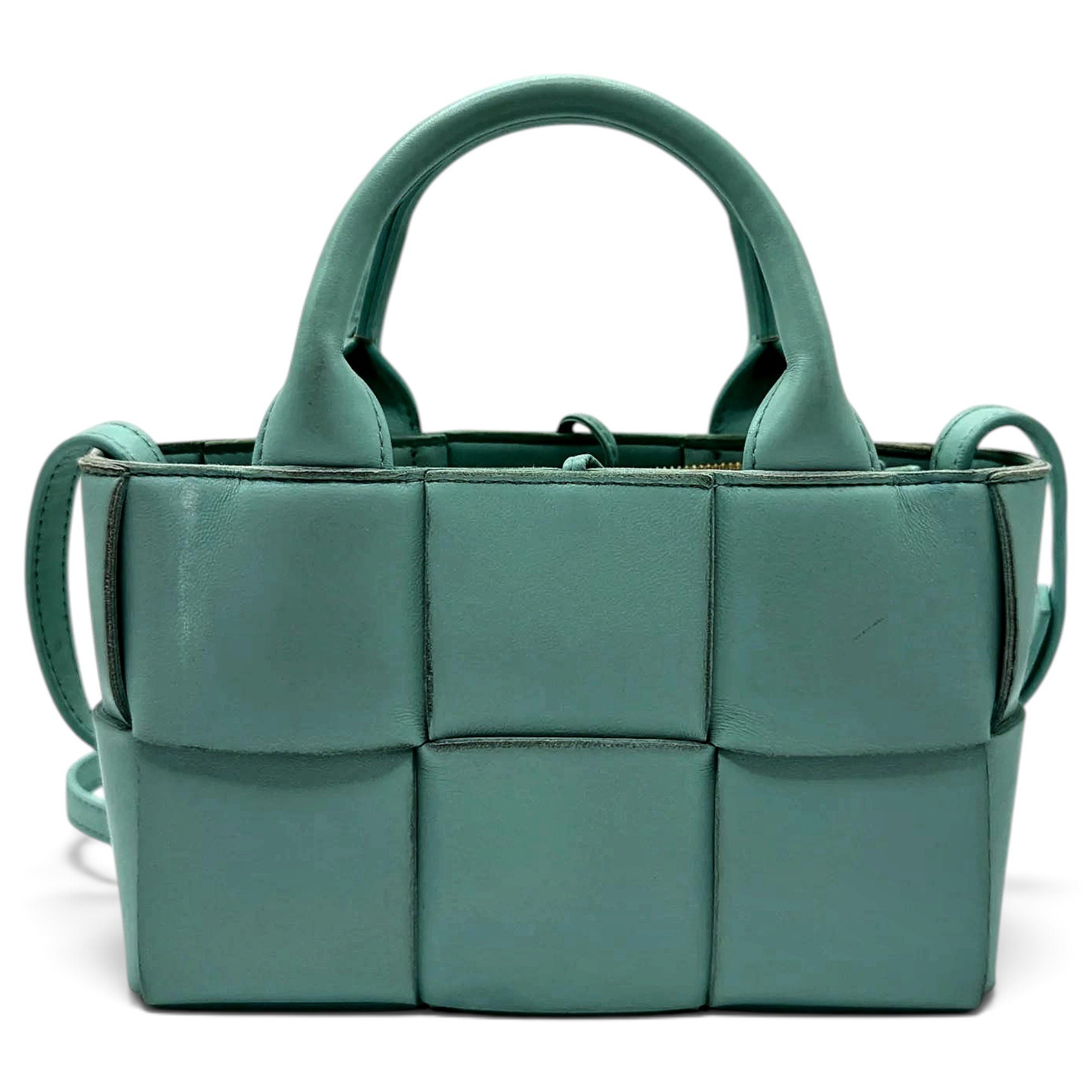 Leather tote