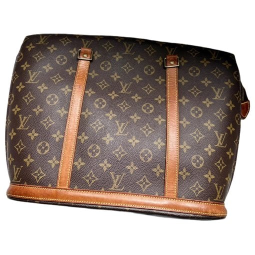Babylone vintage patent leather tote