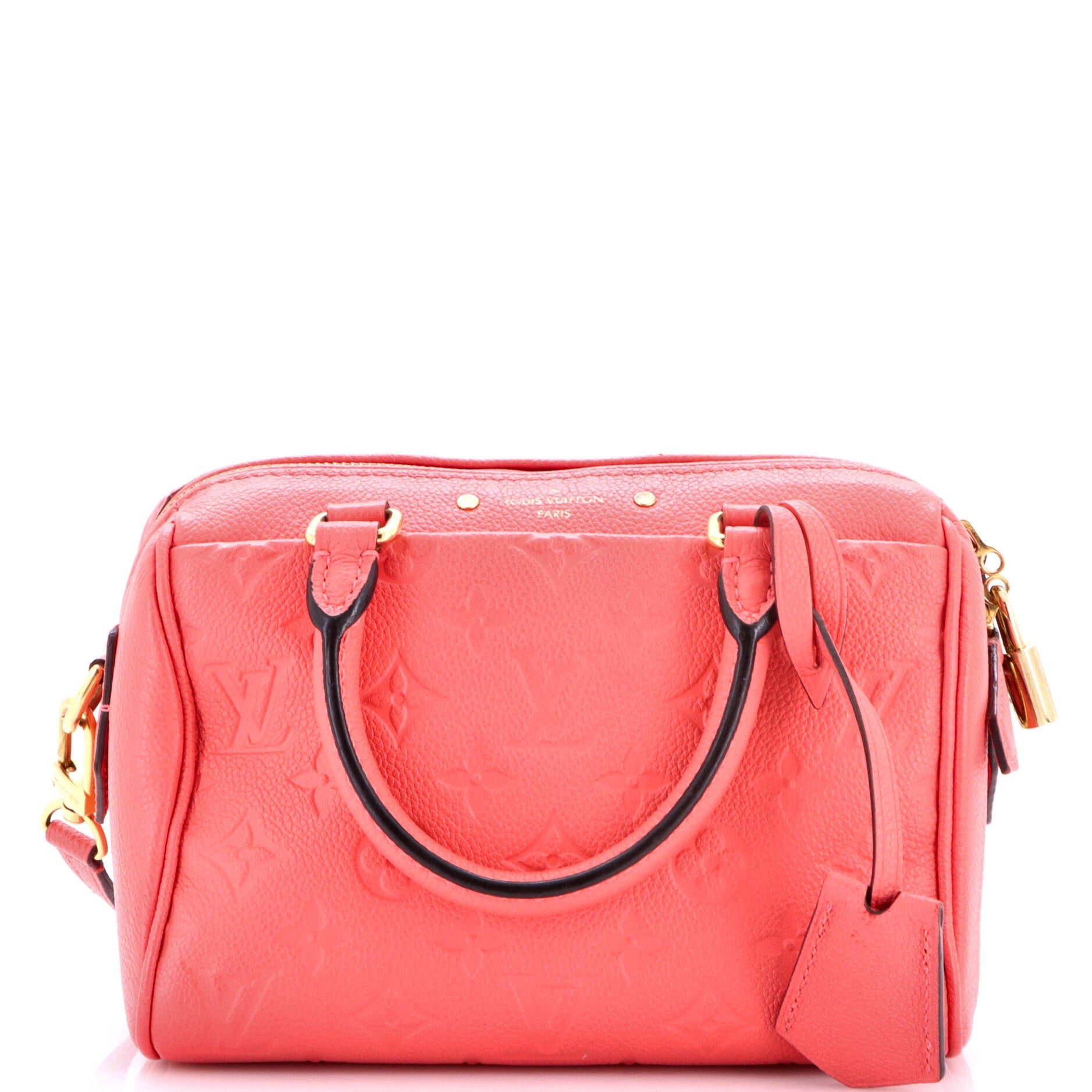 Speedy Bandouliere NM Bag Monogram Empreinte Leather 20