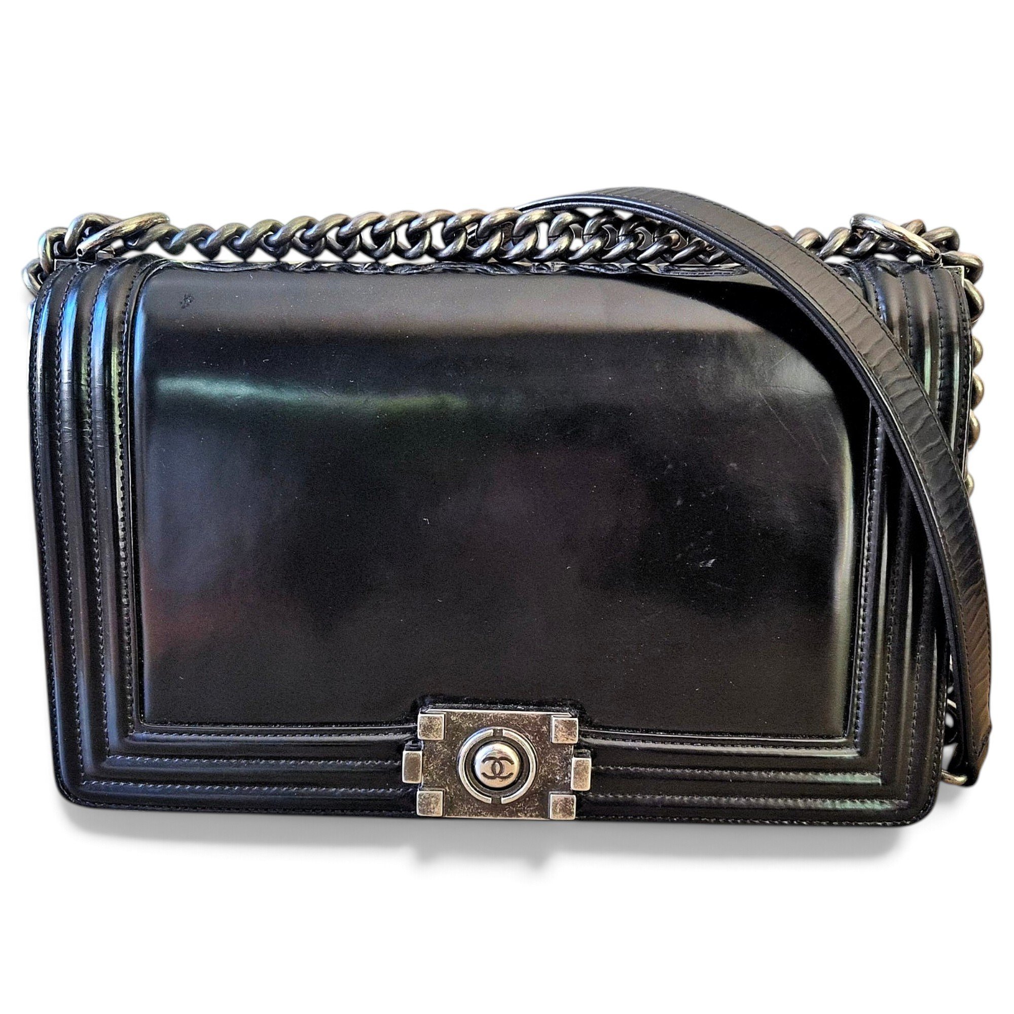 Boy leather handbag