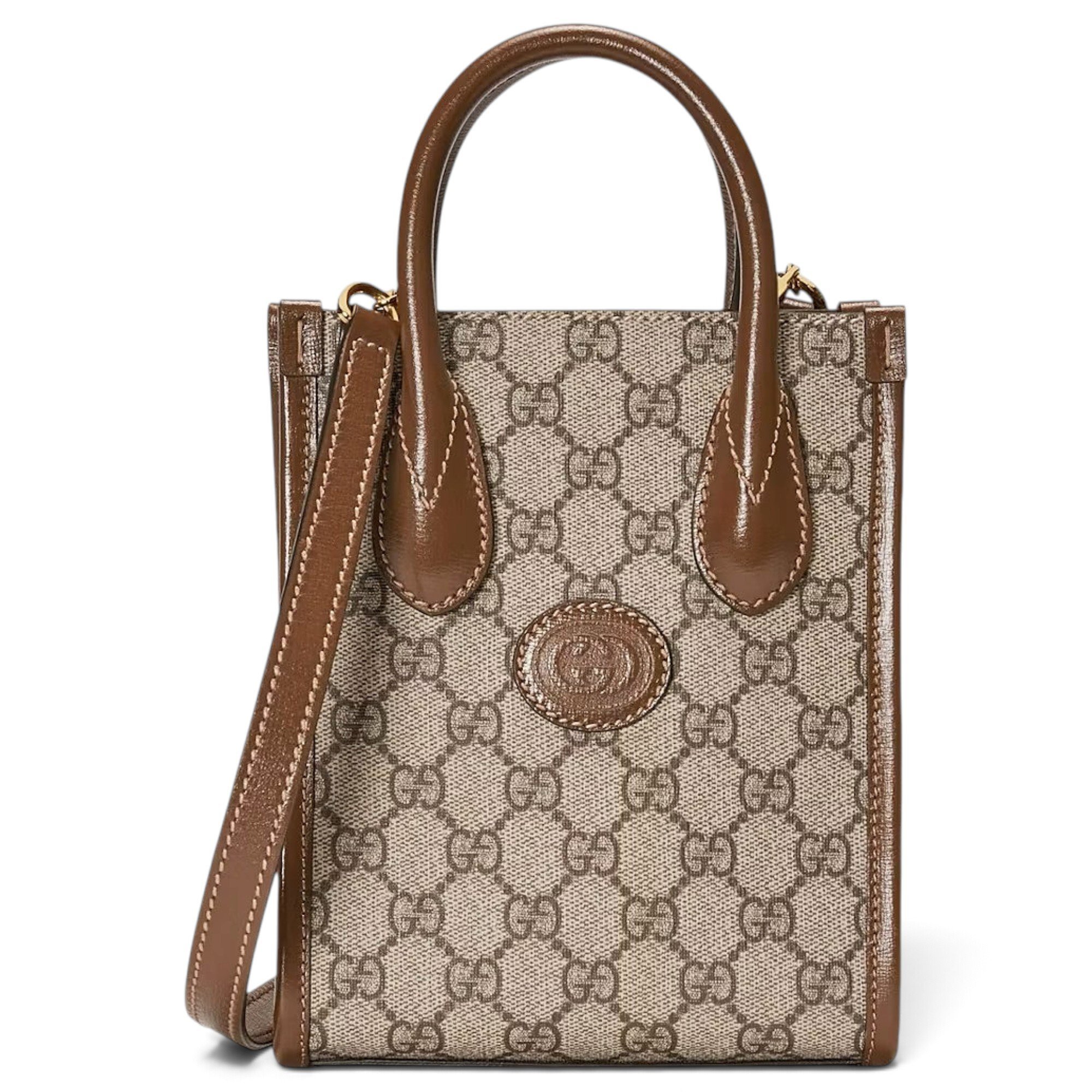 Leather crossbody bag
