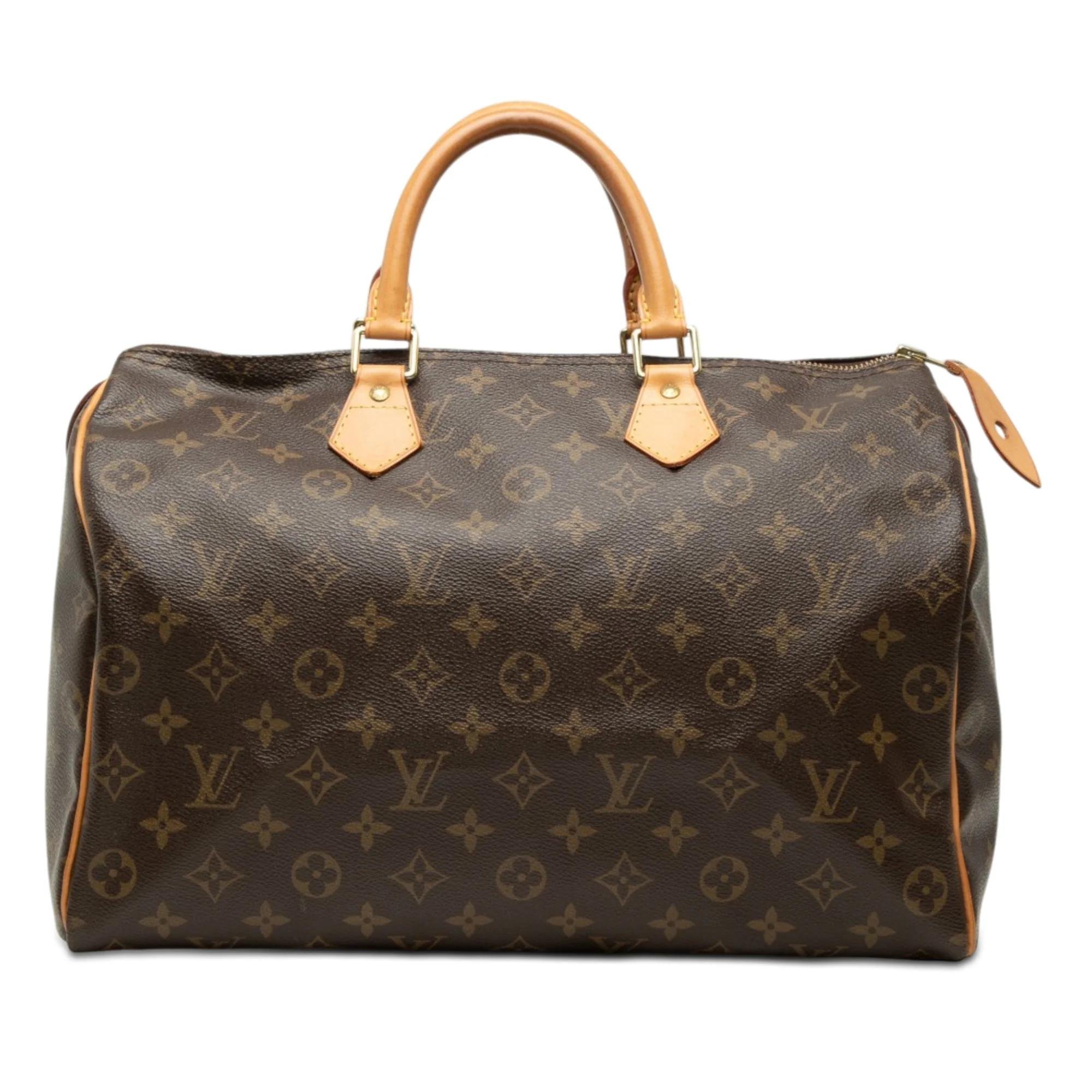 Speedy leather bag