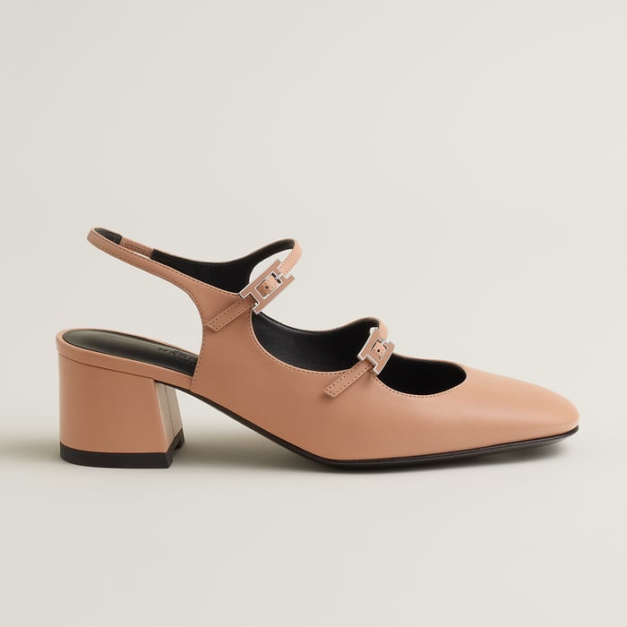 Beige Perlino Escarpins Jackie 50