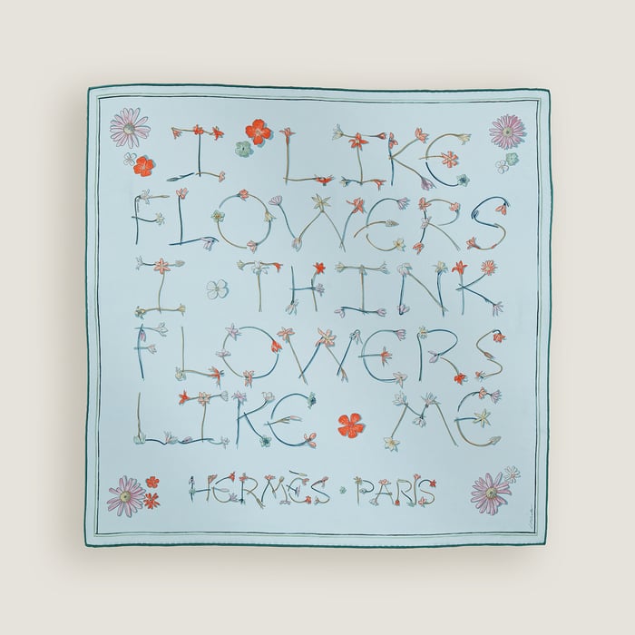I Like Flowers Scarf 70