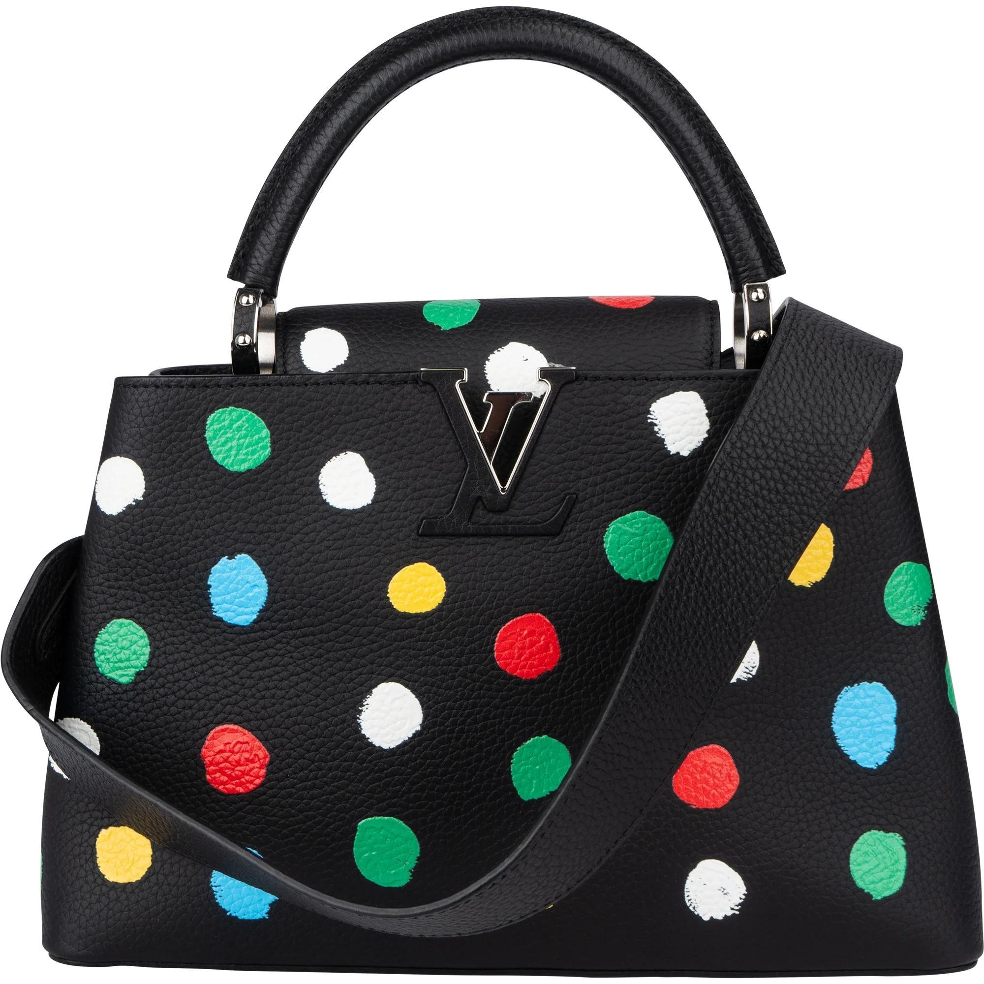 Capucines leather satchel