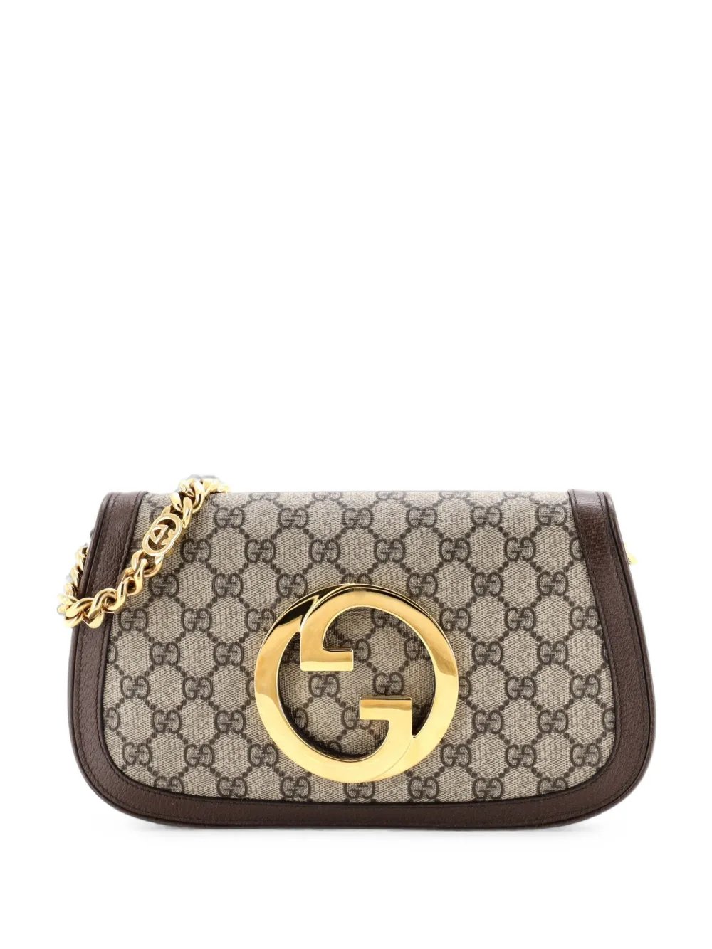 Blondie NM Chain Flap Bag GG Coated Canvas Small shoulder bag