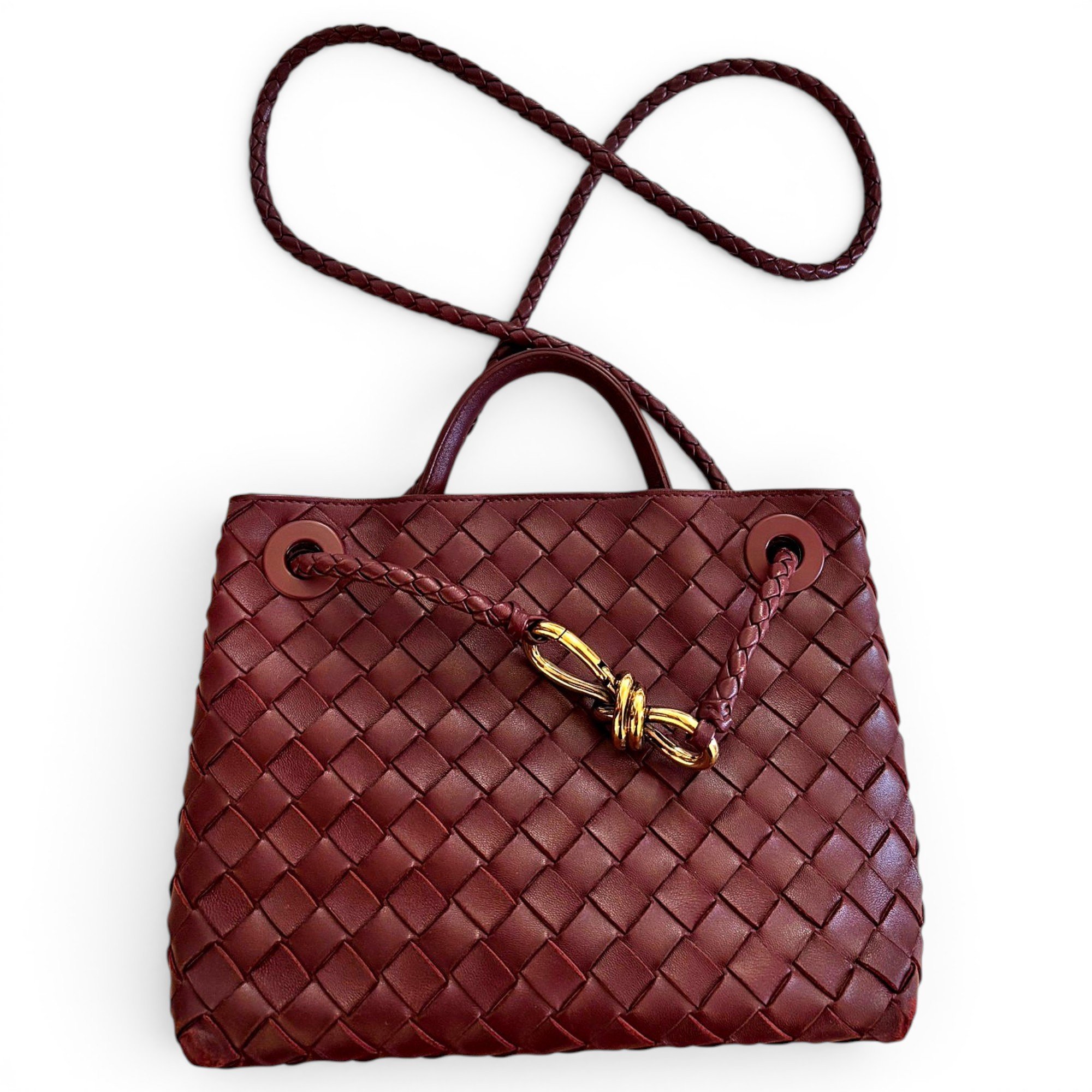 Bottega Veneta Andiamo leather handbag