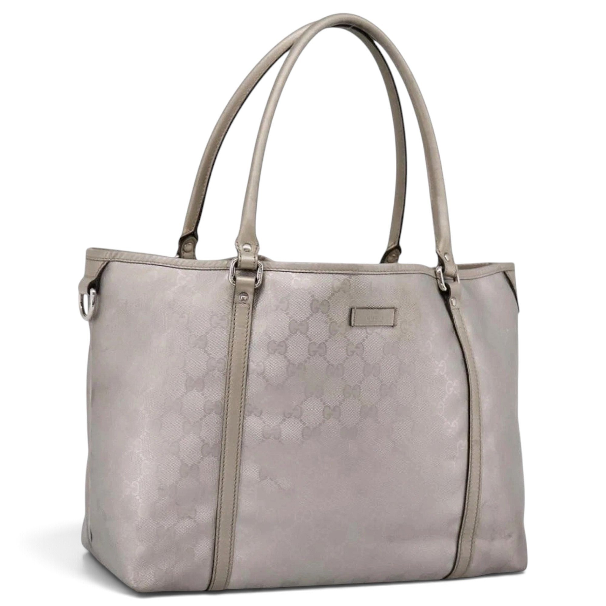Leather tote