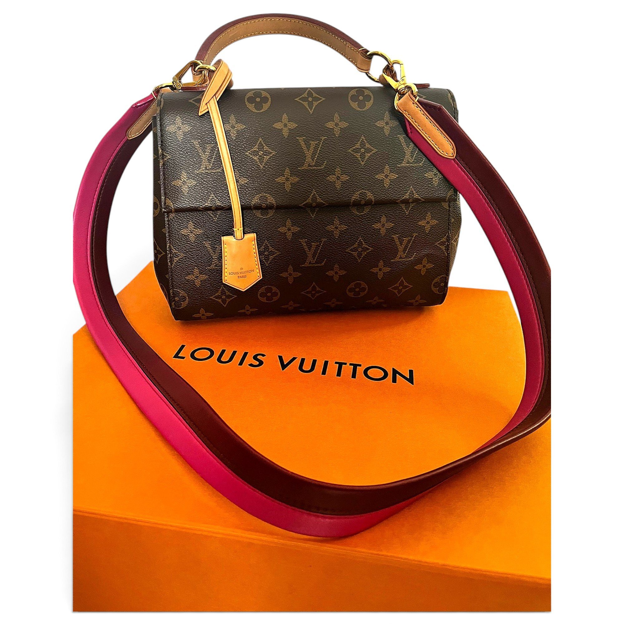 Louis Vuitton Cluny leather handbag