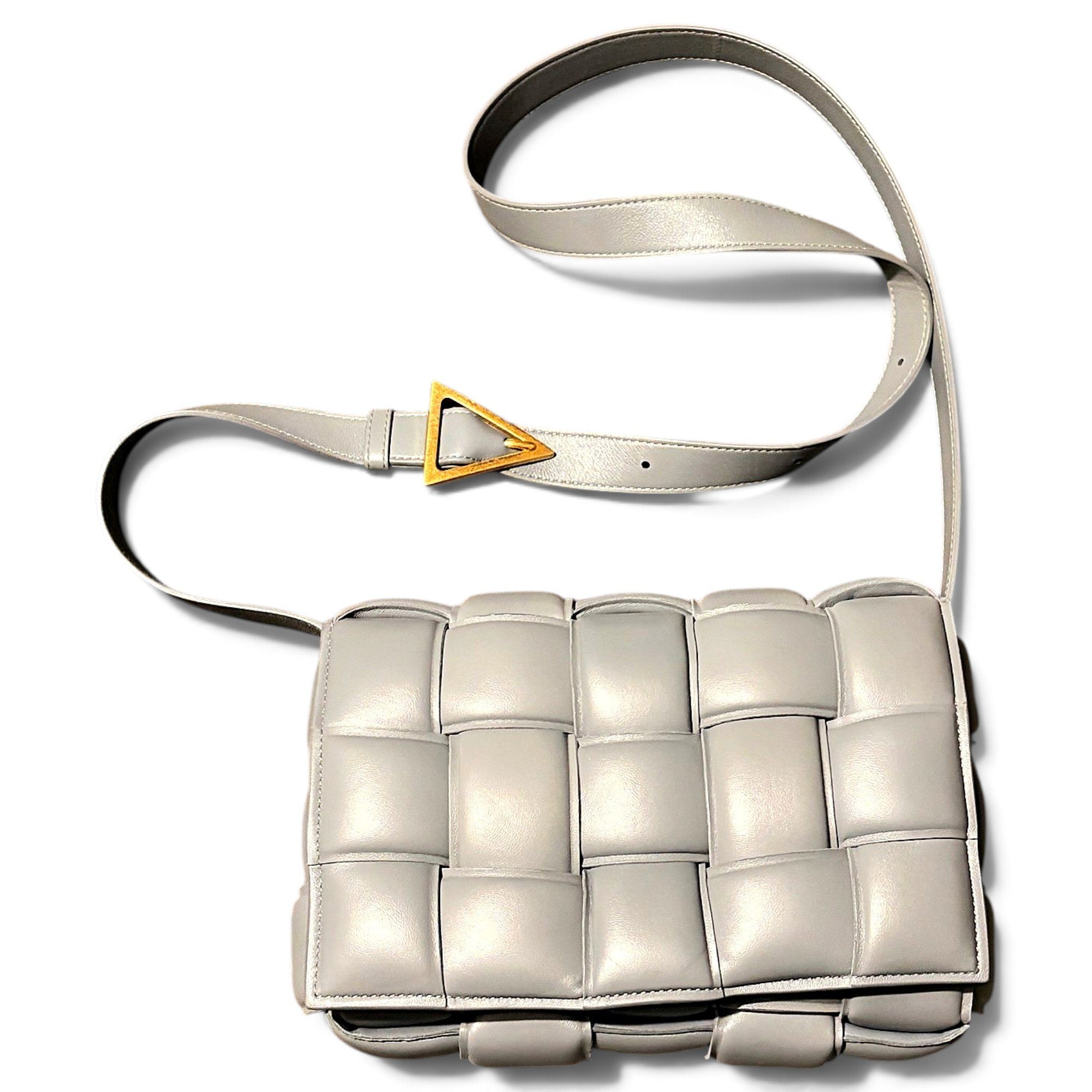 Cassette Padded leather crossbody bag