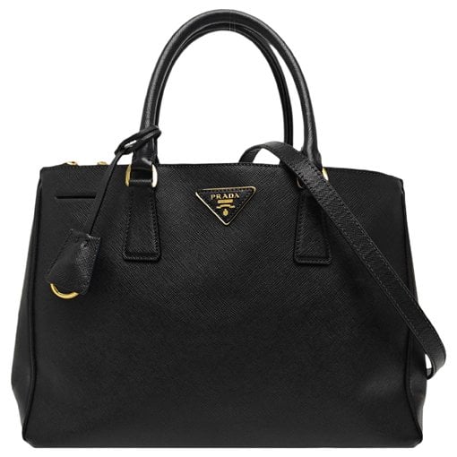 Galleria leather handbag