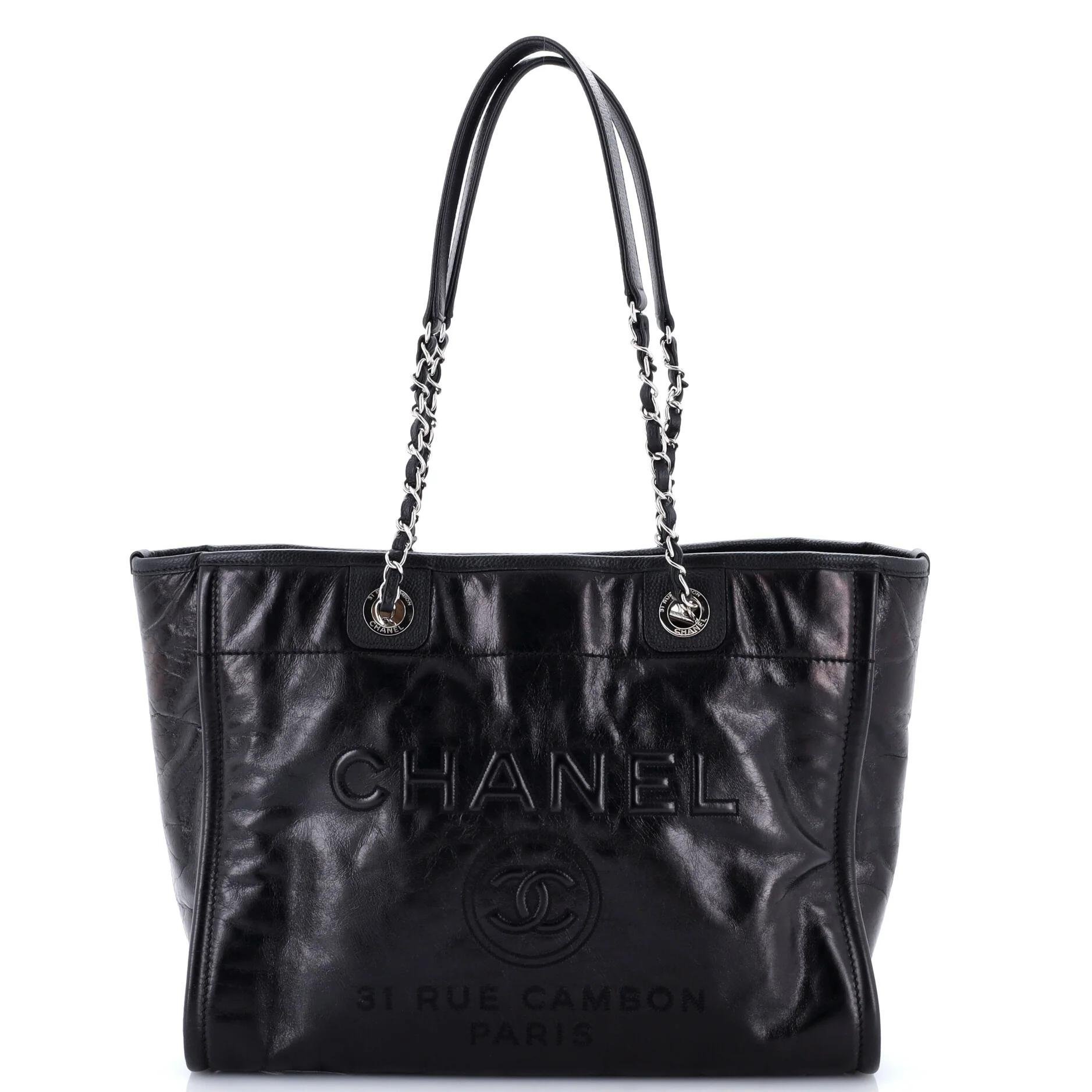 Leather tote