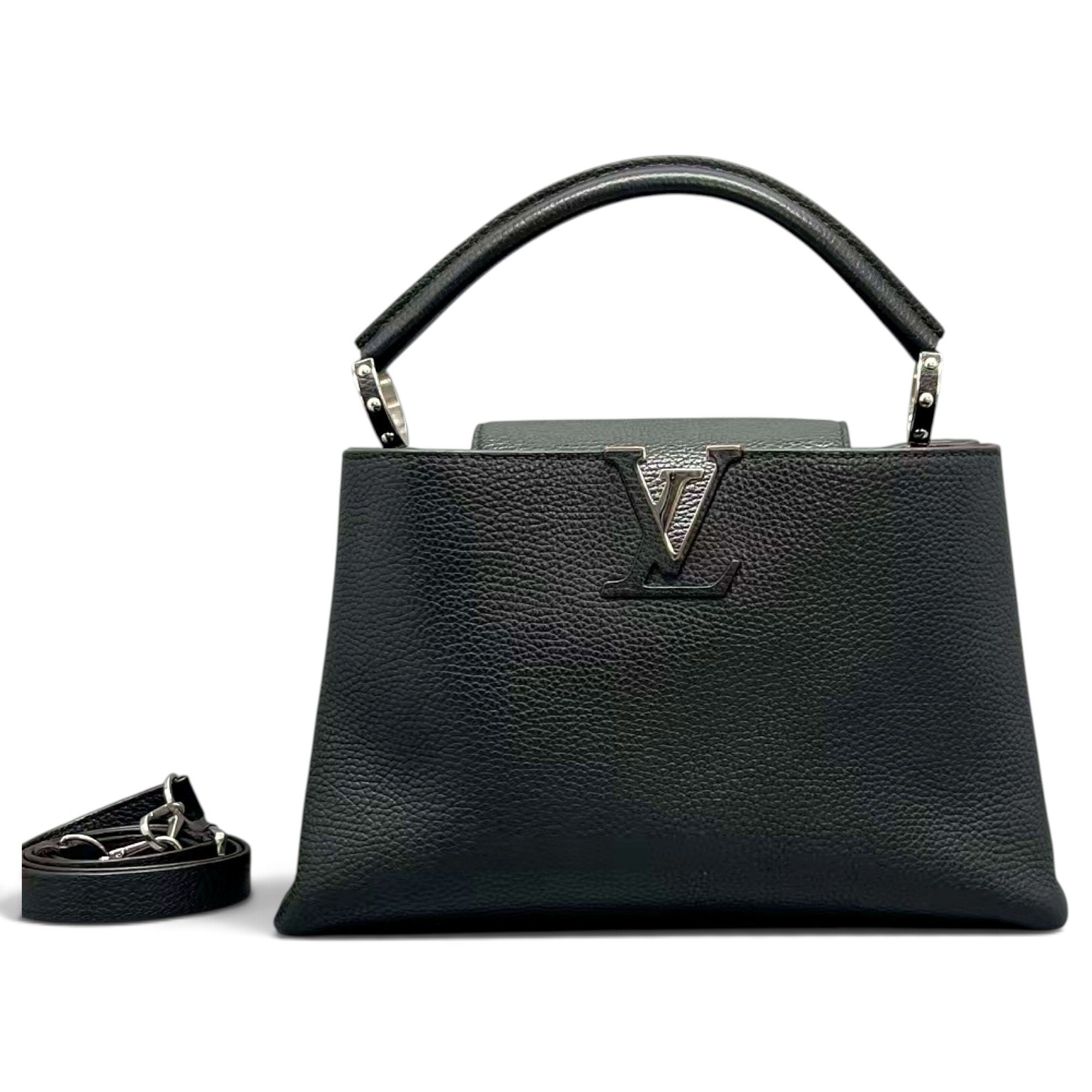 Capucines leather handbag