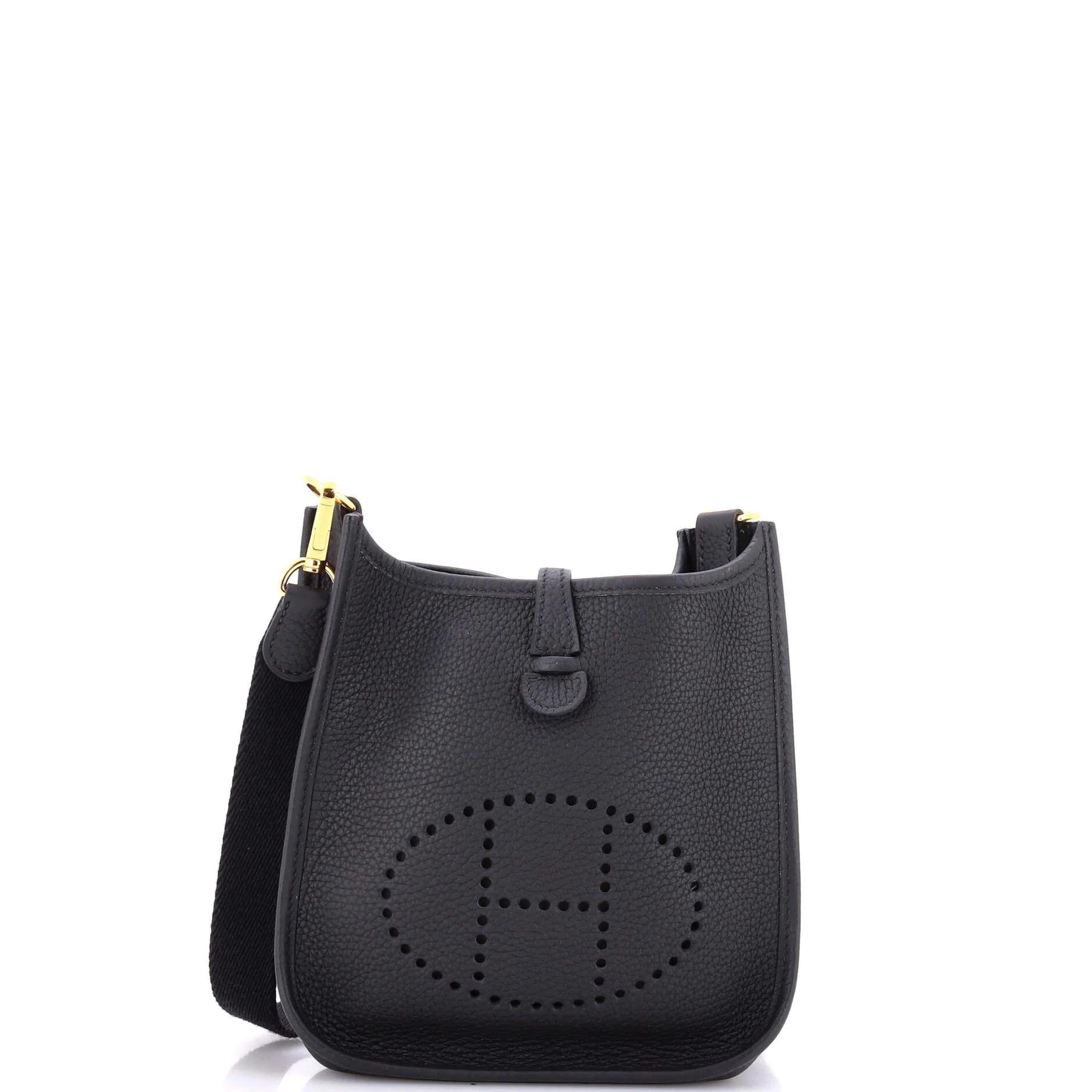 Mini Evelyne leather crossbody bag