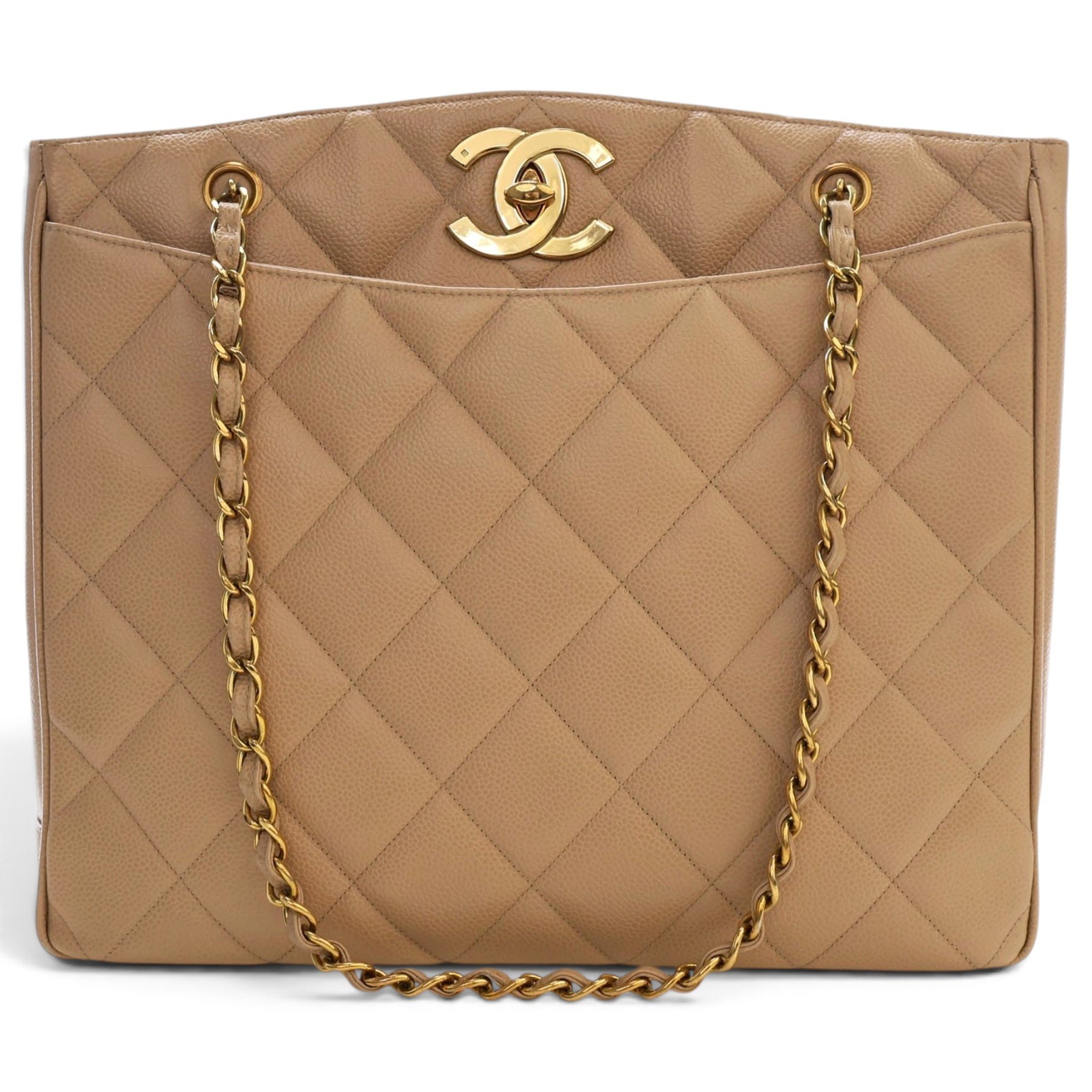 Leather tote
