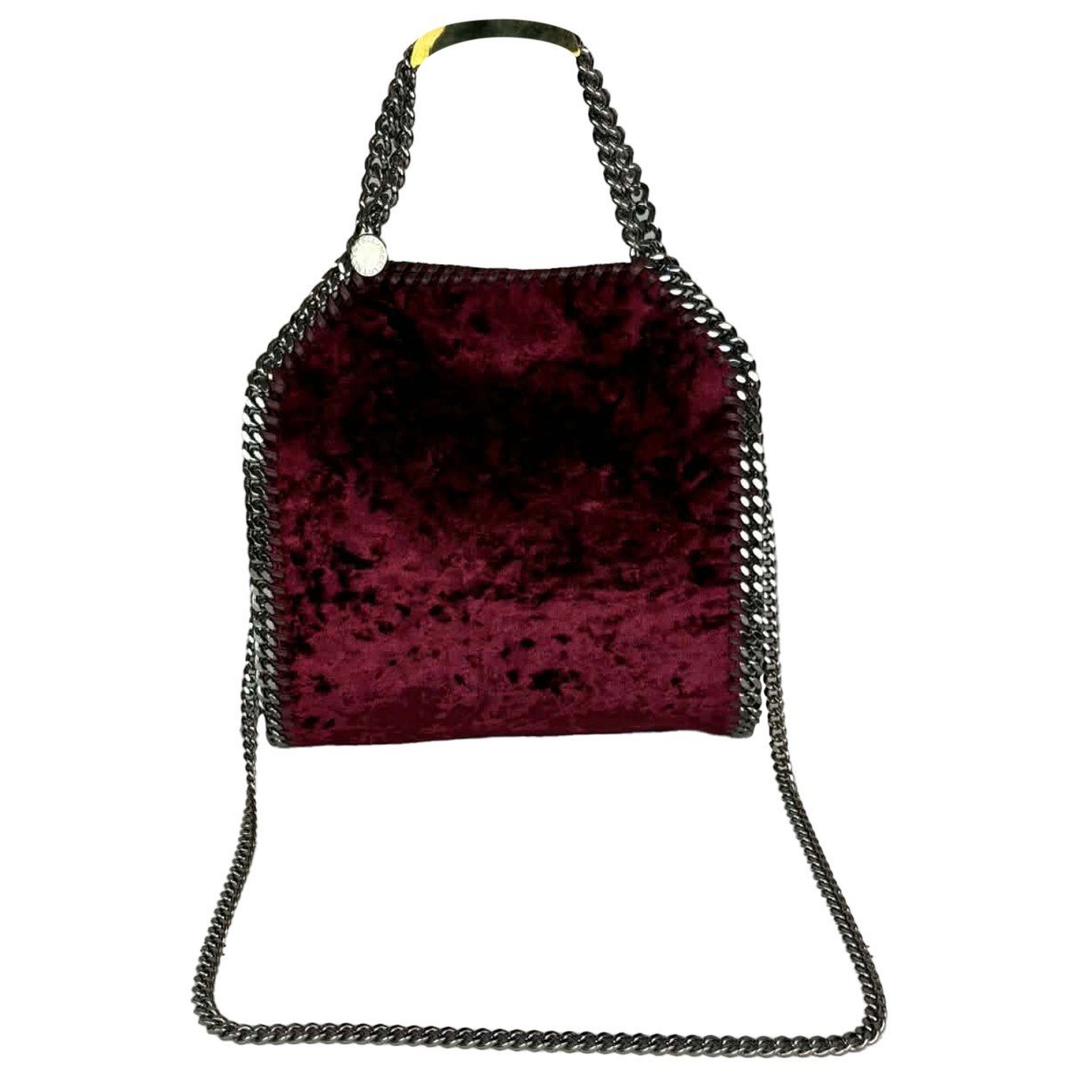 Velvet handbag