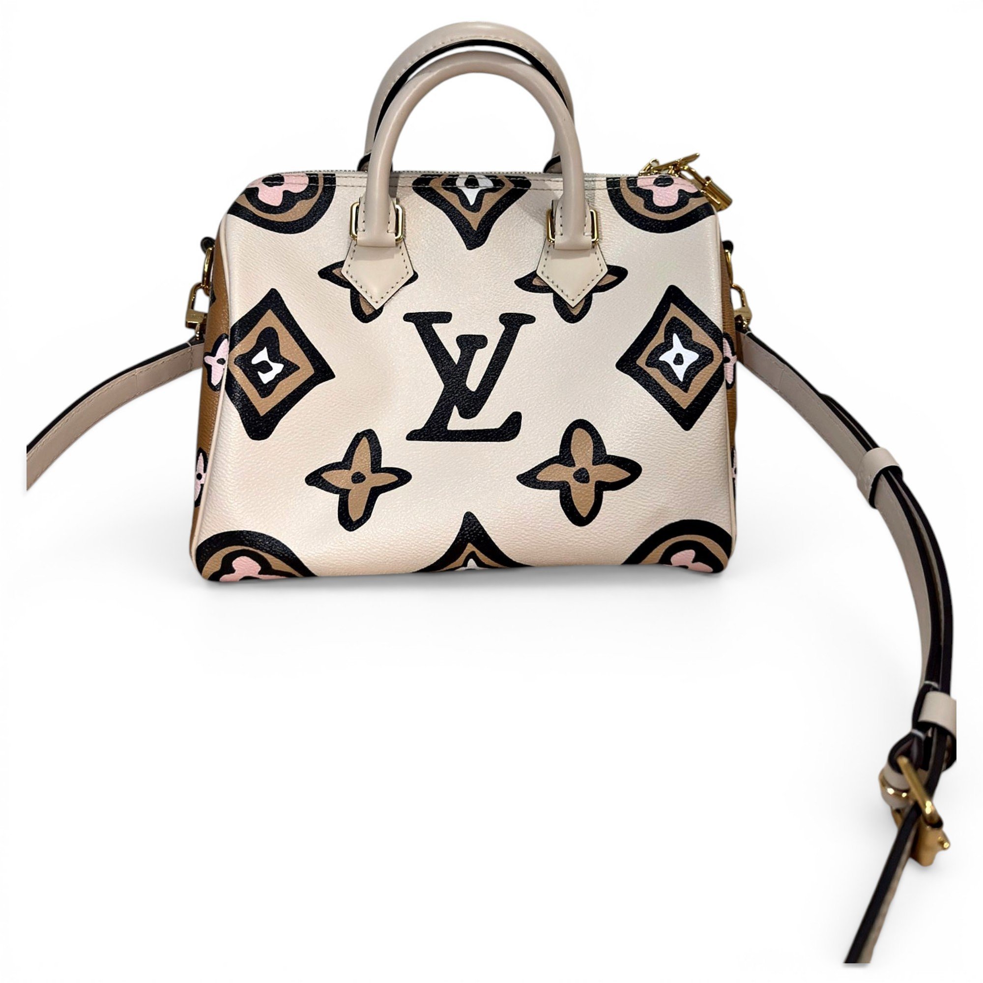 Speedy Bandoulière leather handbag