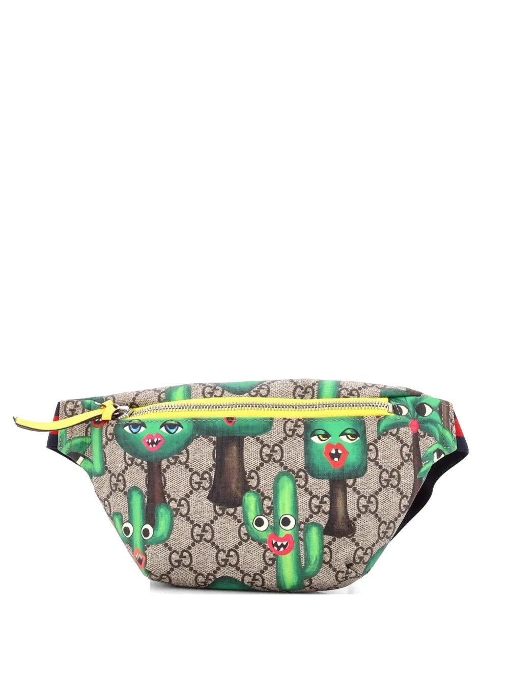 Children's Printed GG Coated Canvas belt bag