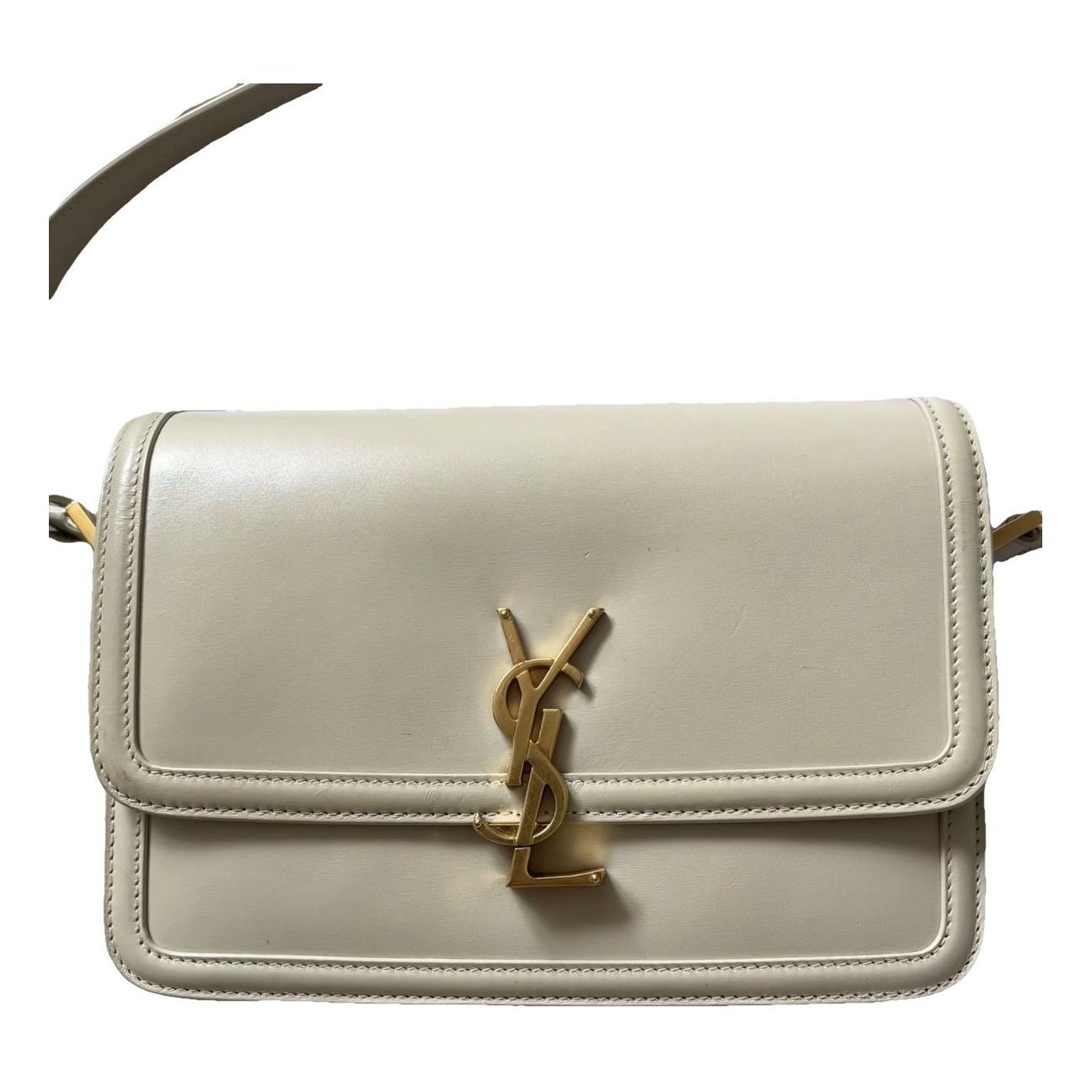Solférino leather handbag