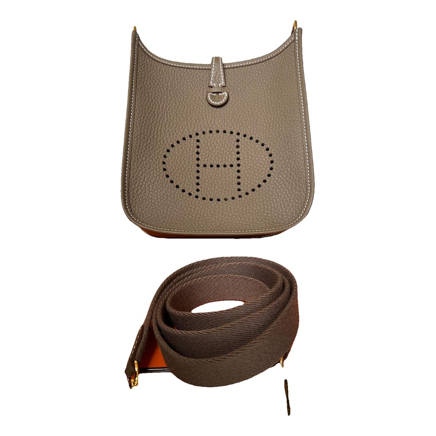 Evelyne leather crossbody bag