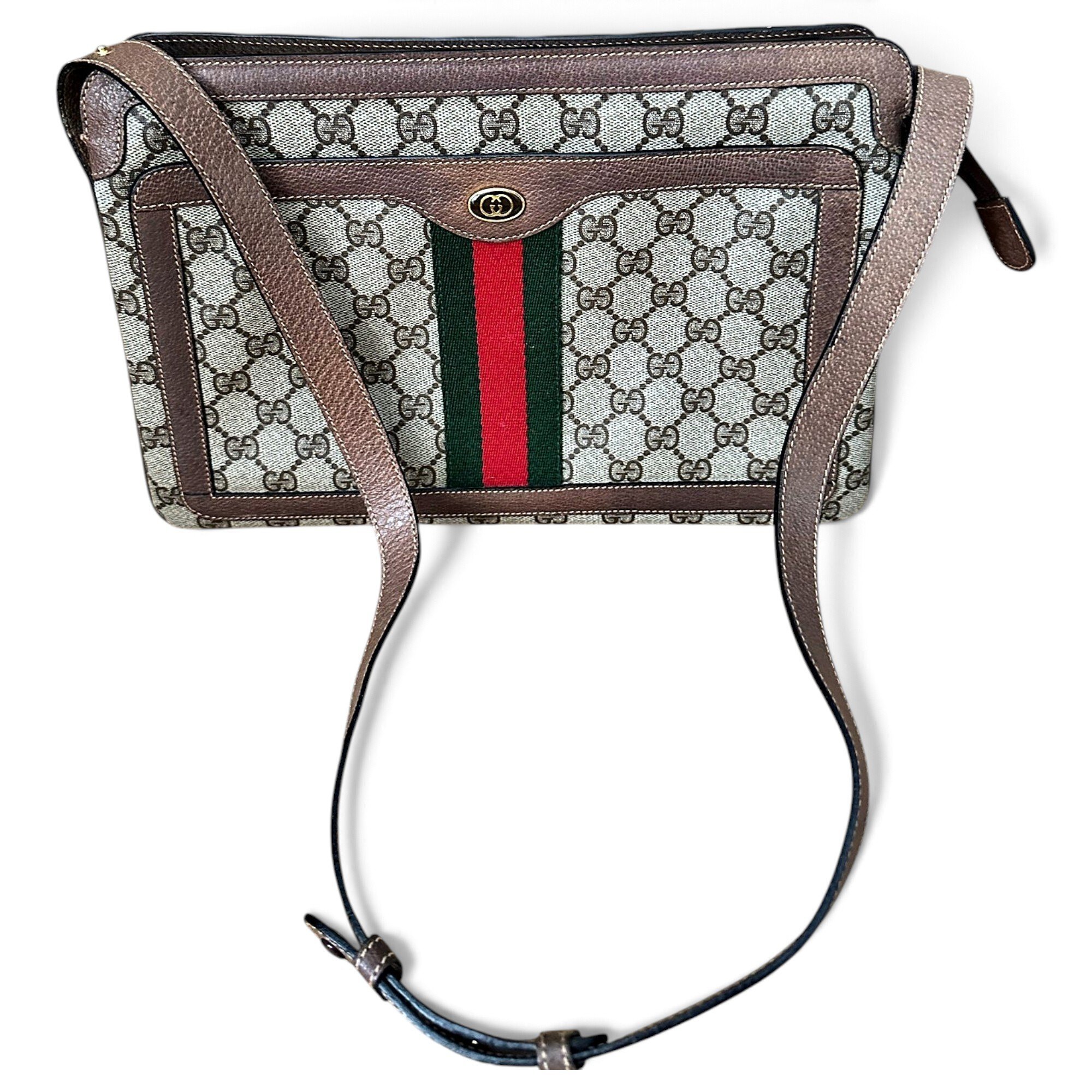Ophidia leather handbag