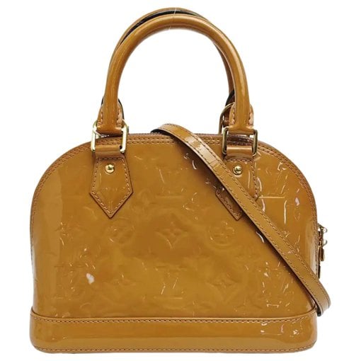 Alma patent leather handbag