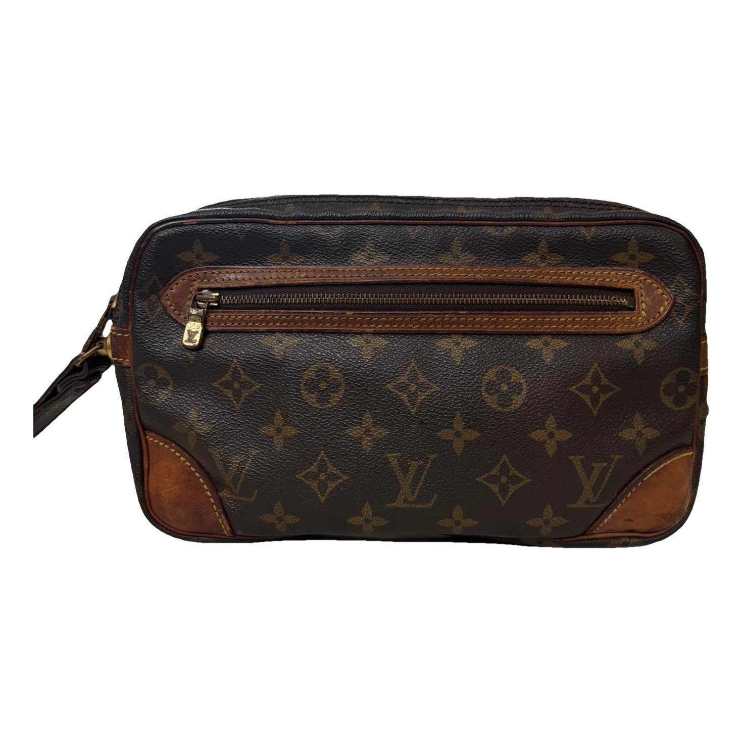 Marly Dragonne leather clutch bag