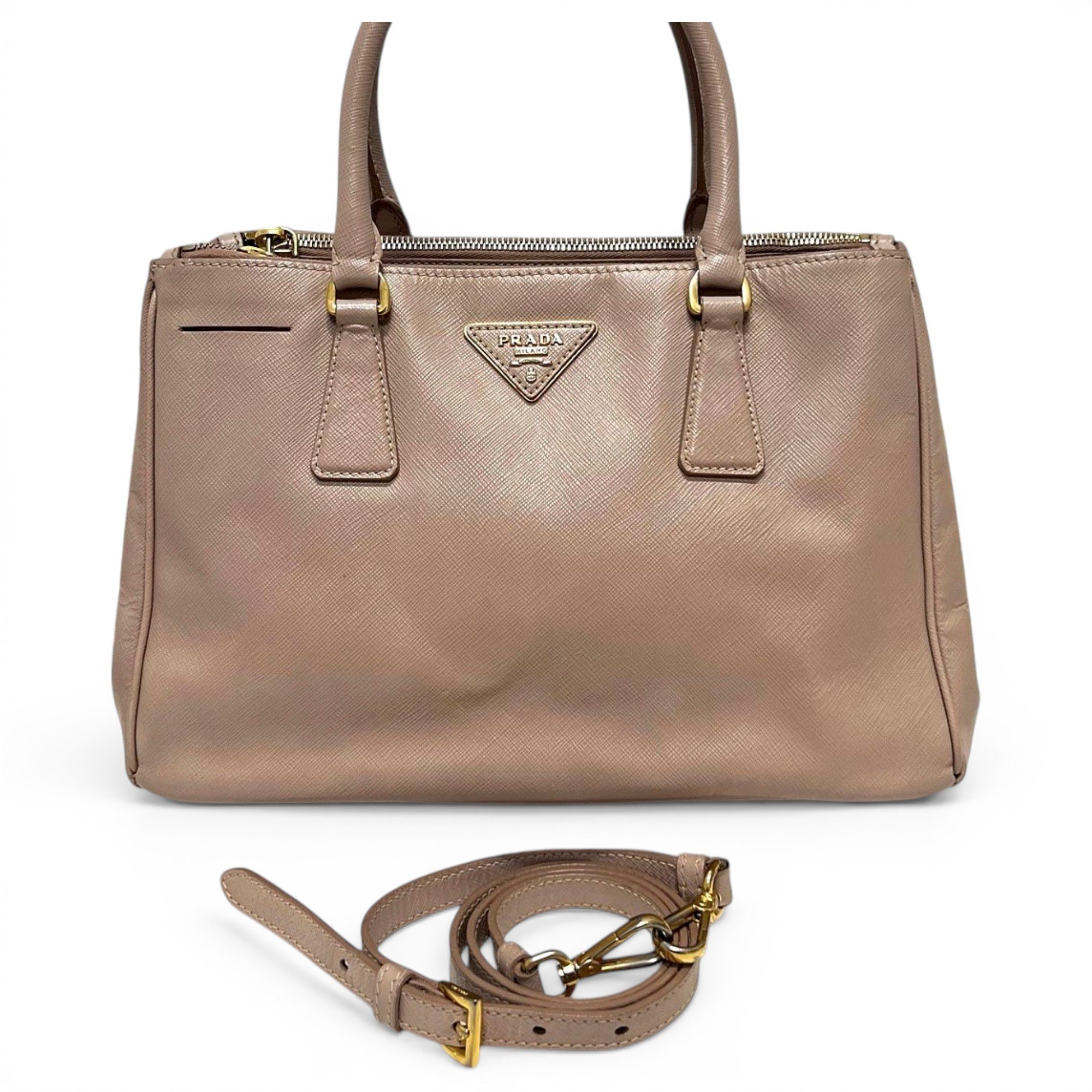 Galleria leather handbag