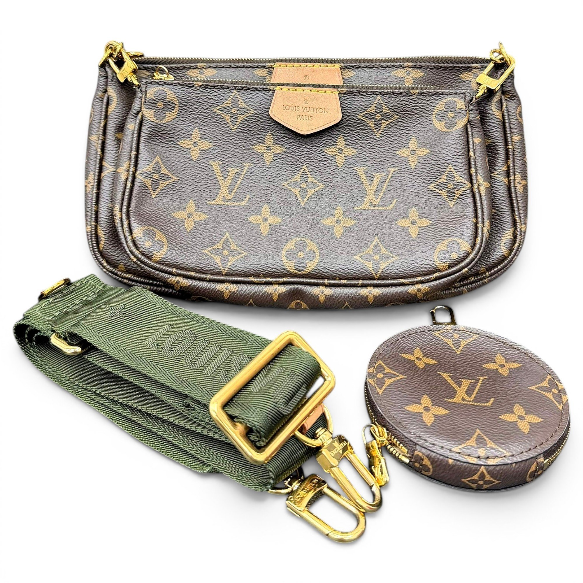Multi Pochette Accessoires leather handbag