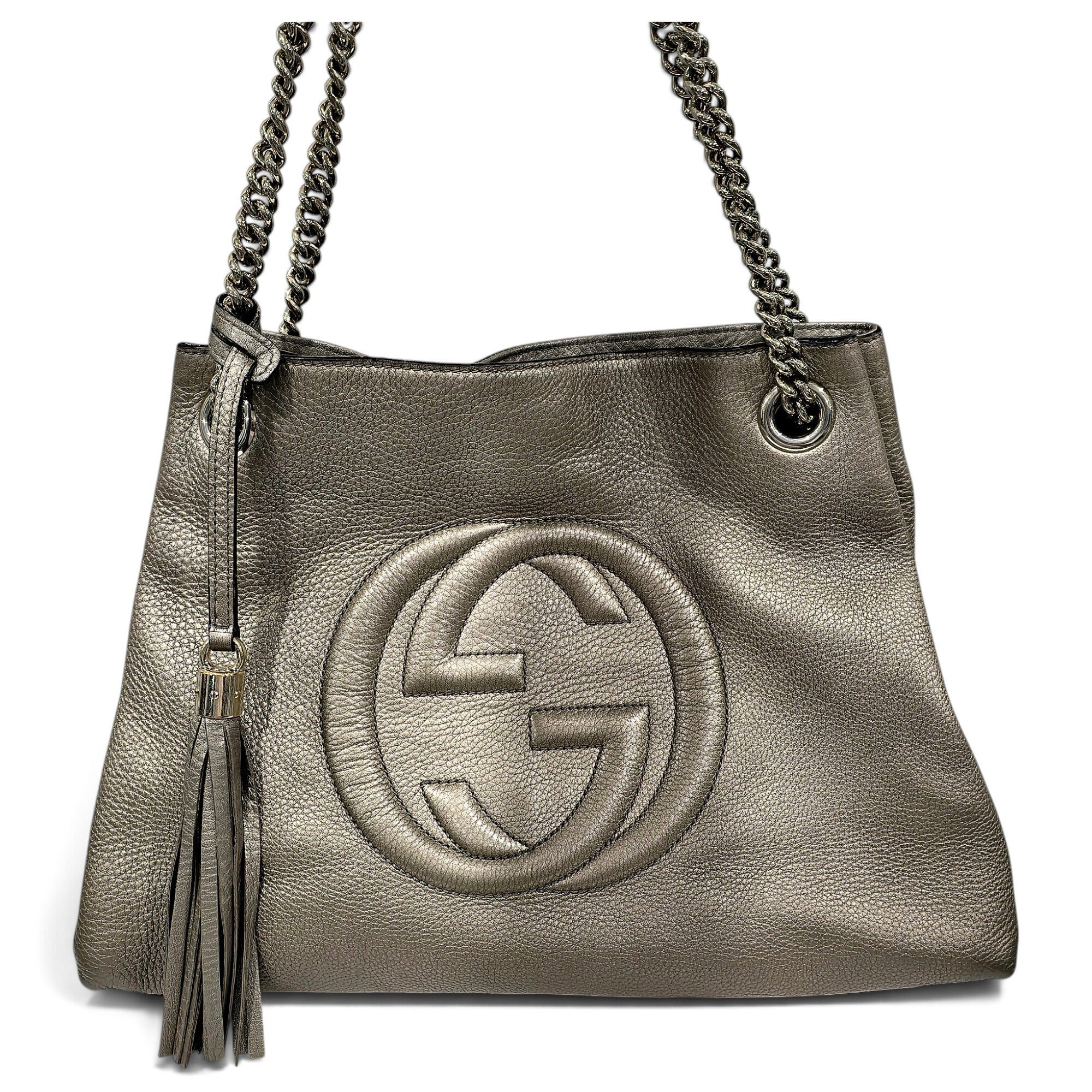 Soho leather tote