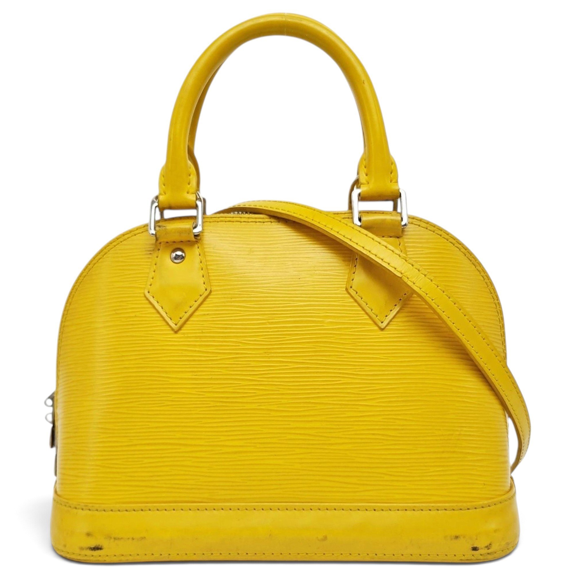 Alma leather handbag