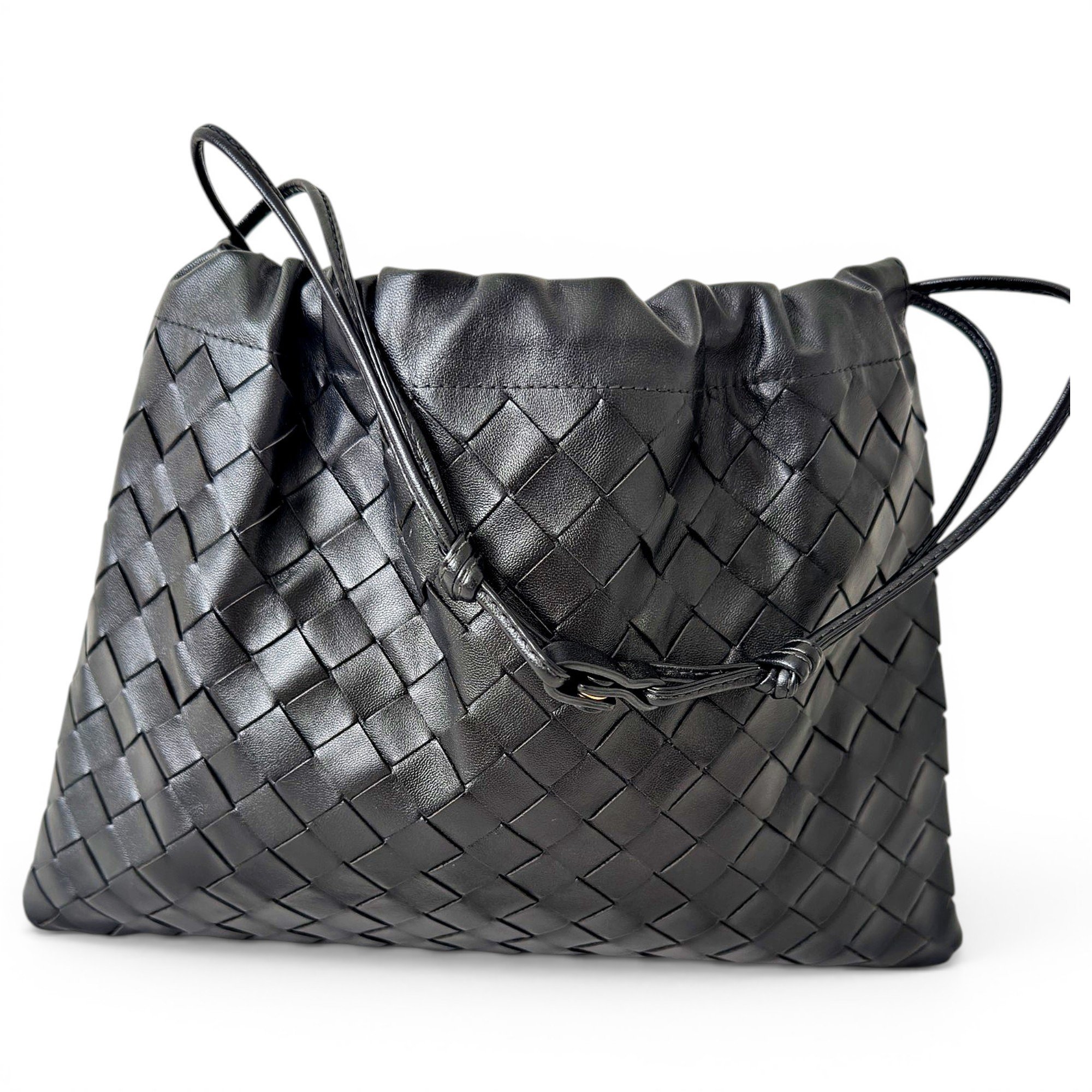 Leather handbag