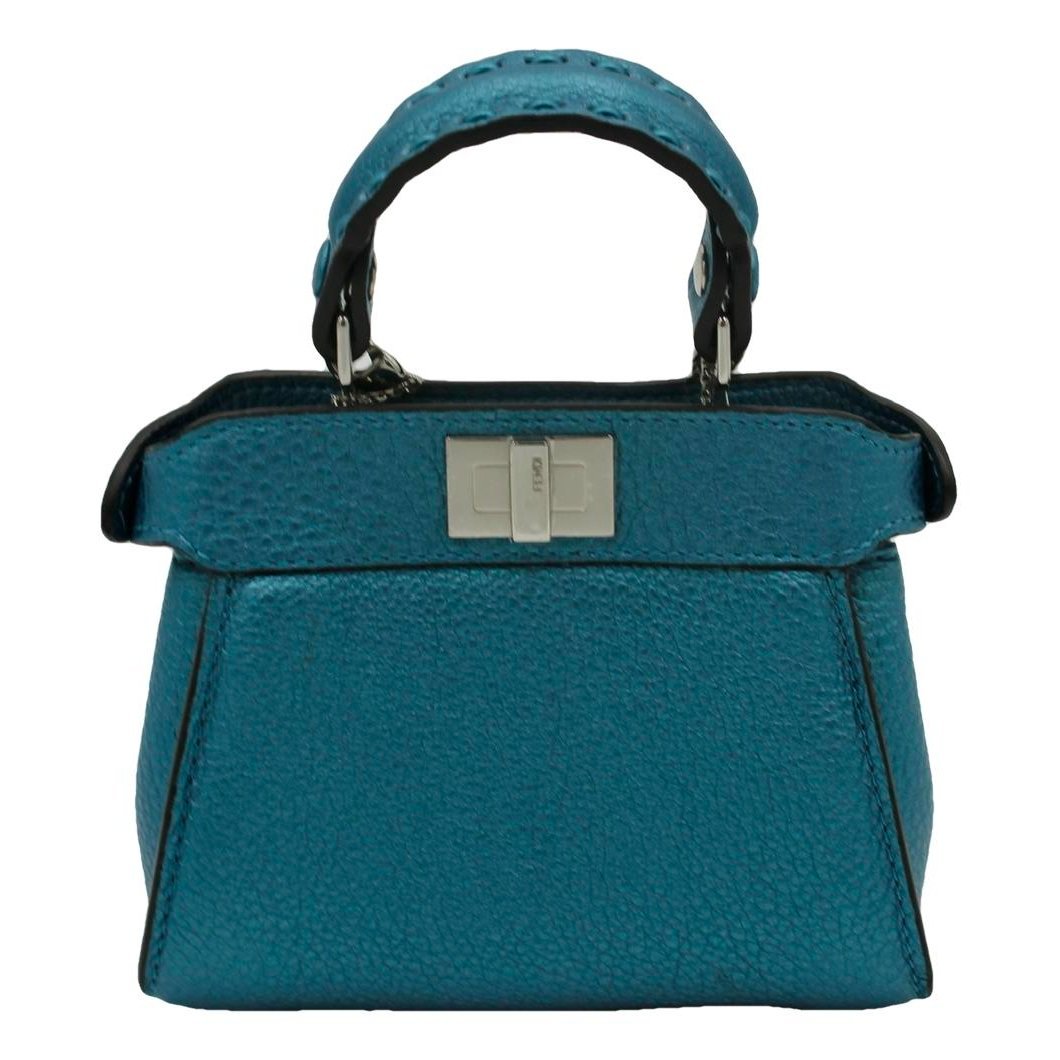 Peekaboo leather handbag