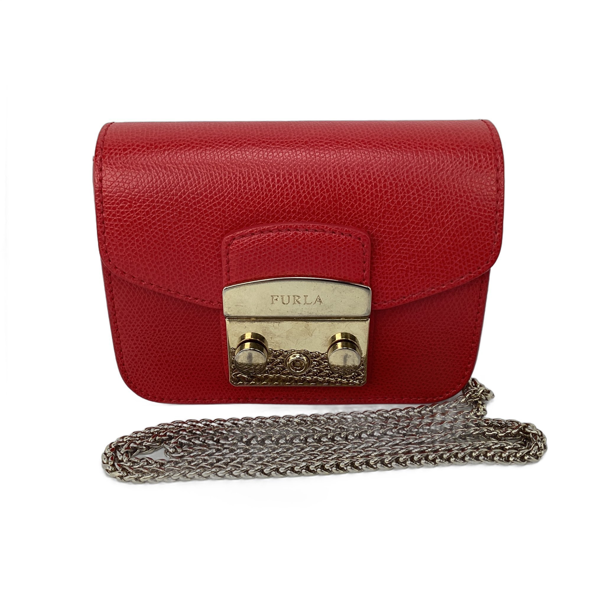 Metropolis leather crossbody bag