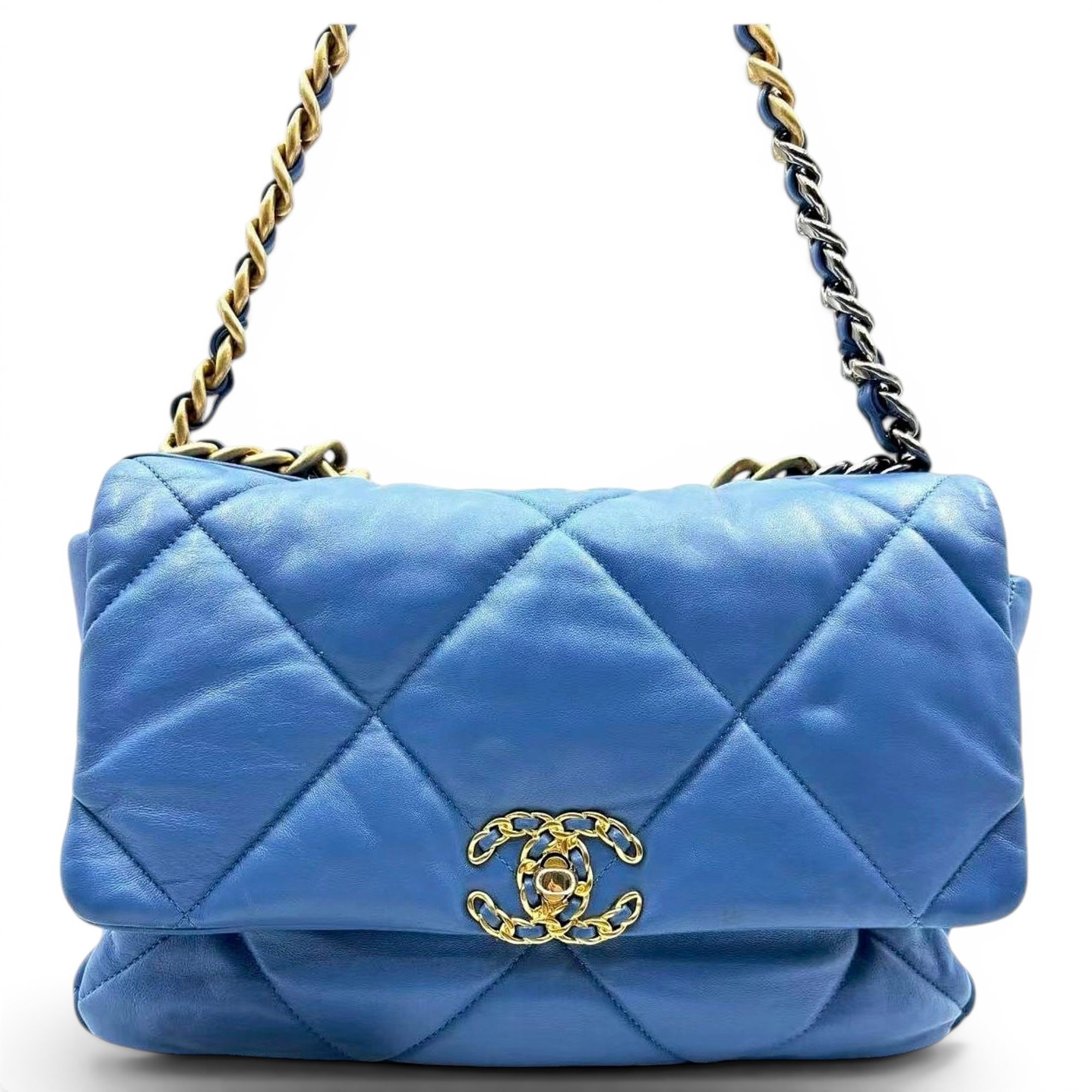 Chanel 19 leather handbag