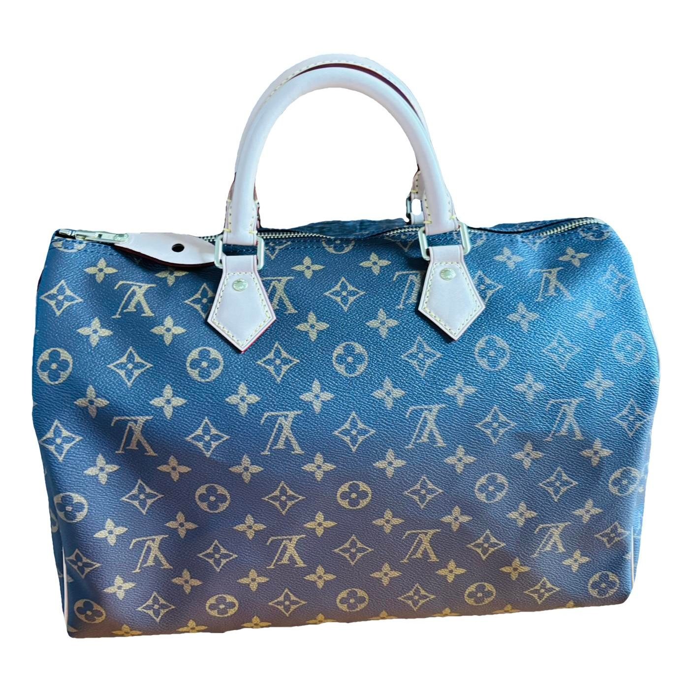 Speedy leather handbag