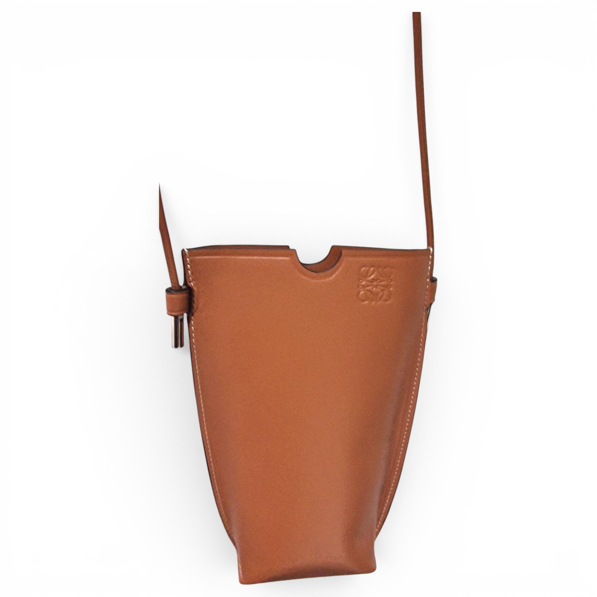 Leather crossbody bag