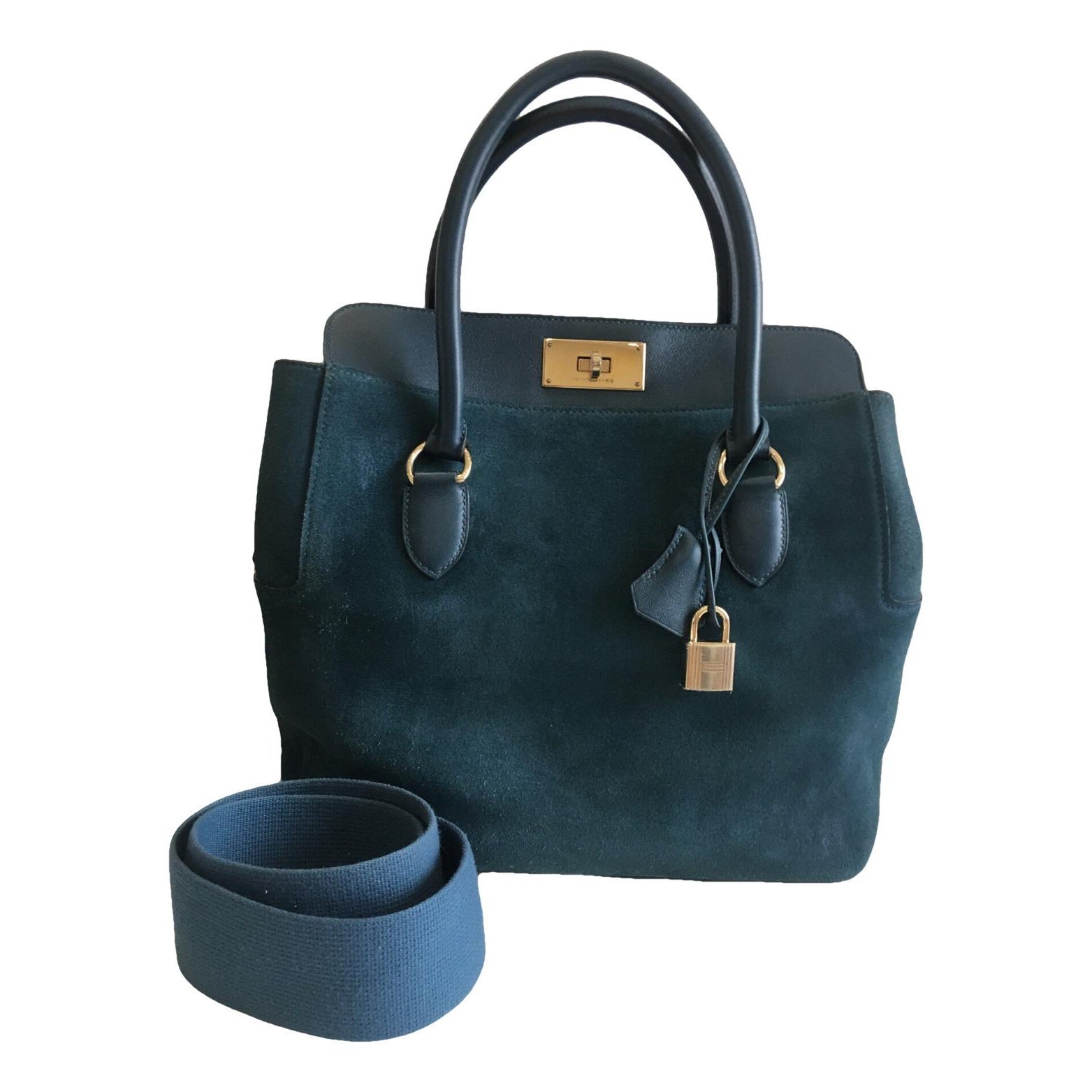 Hermes Toolbox leather handbag