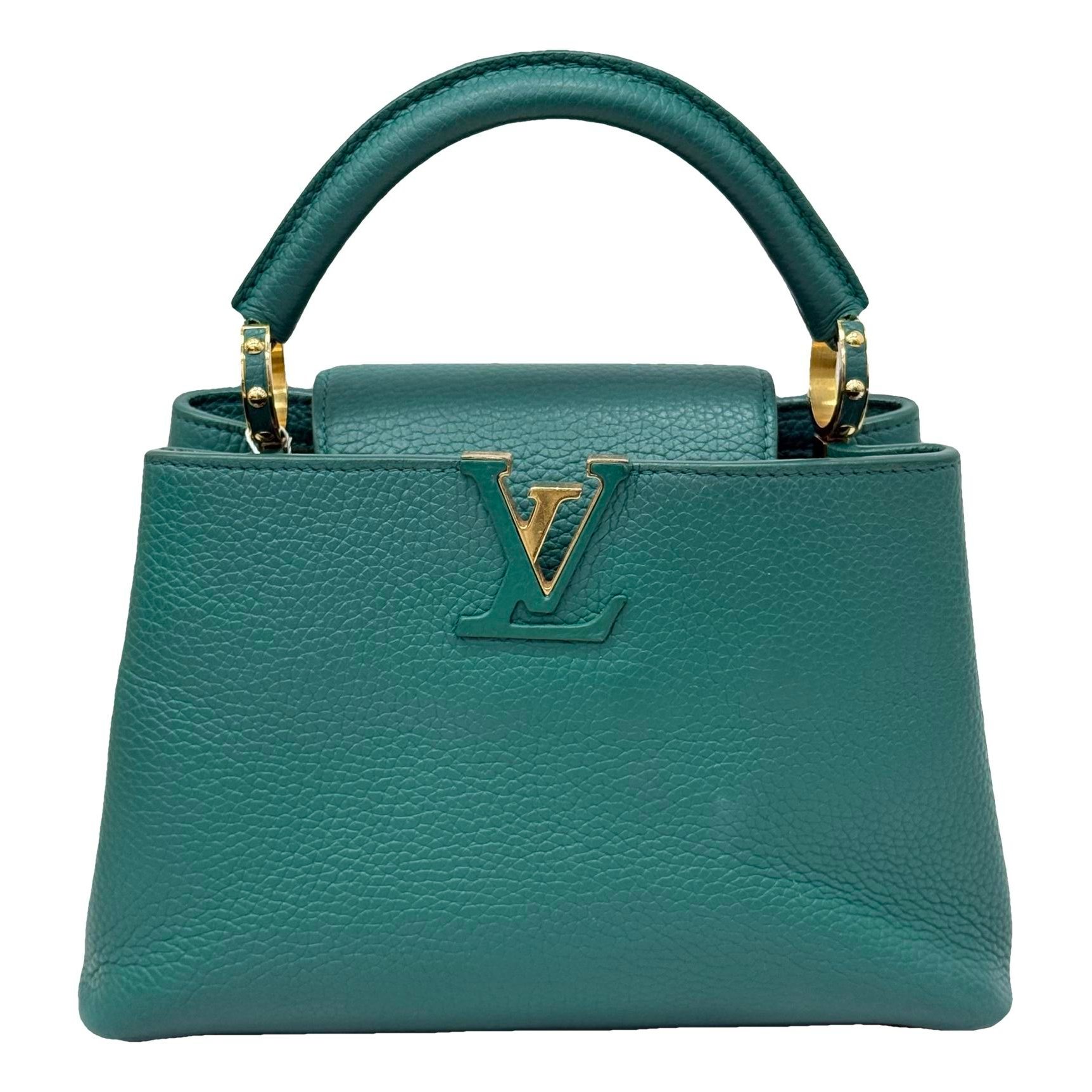 Capucines leather handbag