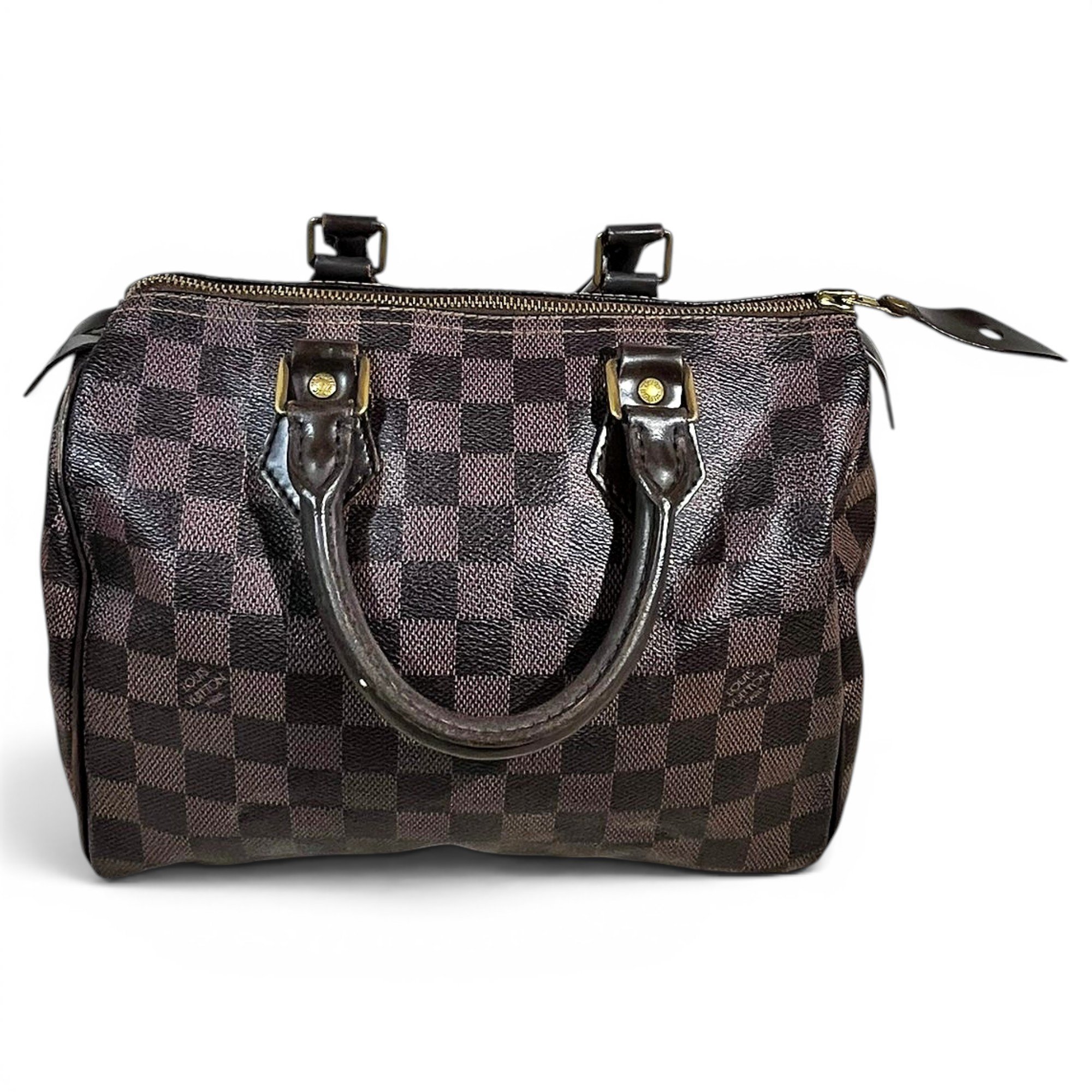Speedy leather handbag