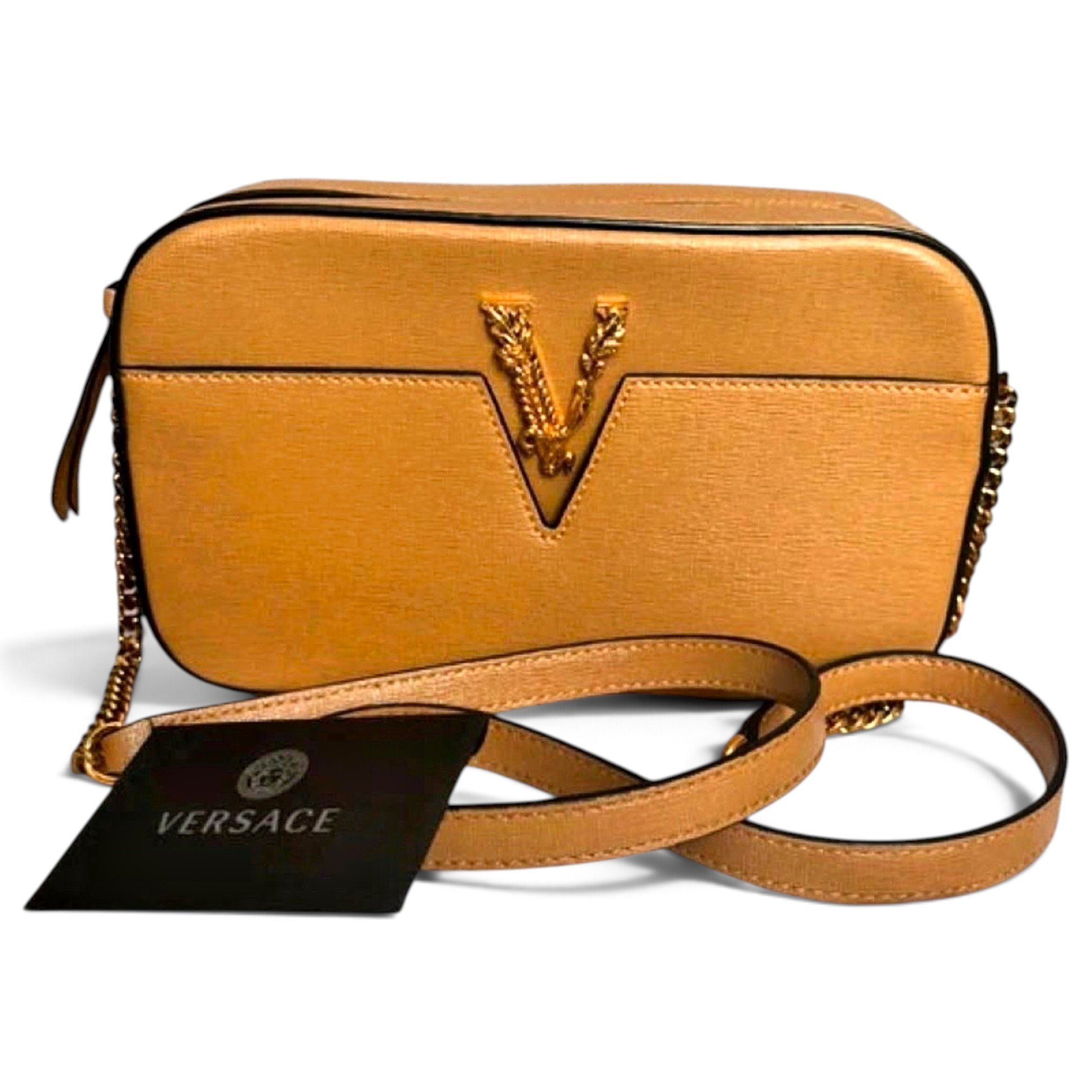 Virtus leather crossbody bag