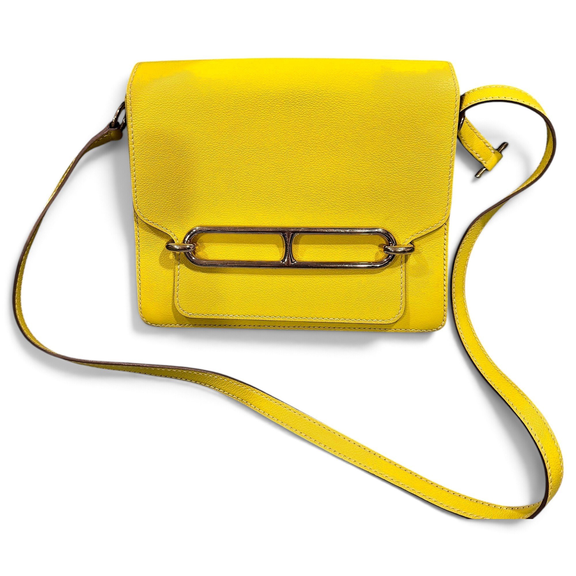 Roulis leather crossbody bag