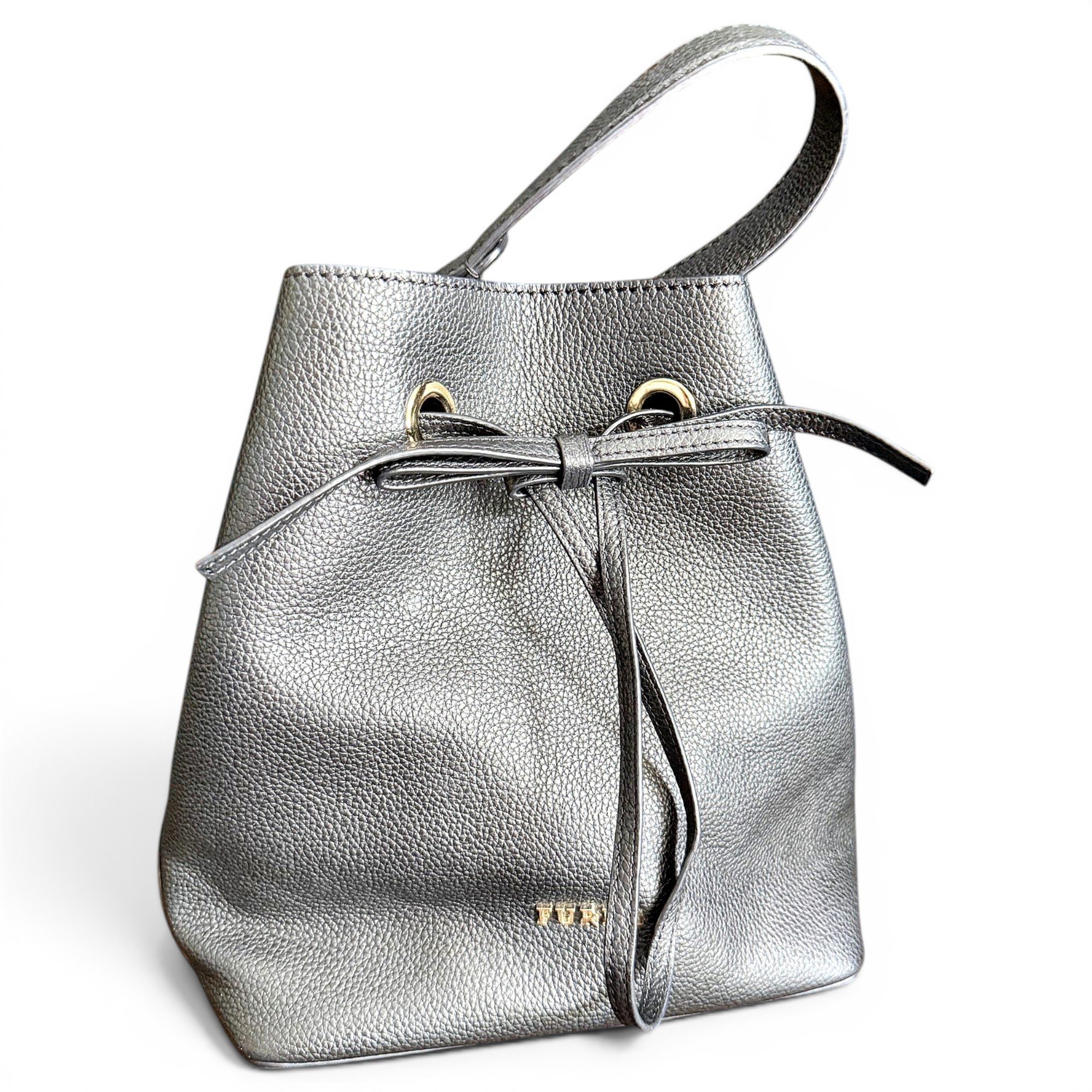 Leather handbag