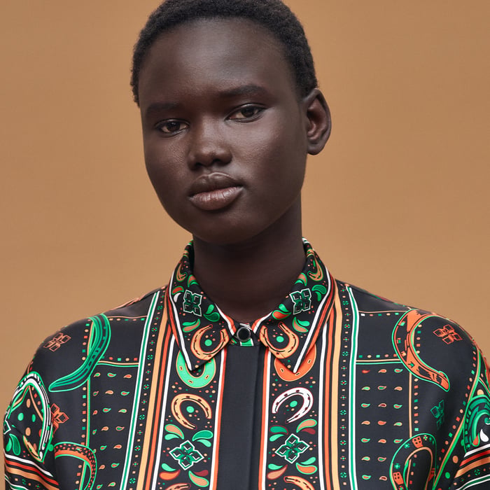 Noir "Porte-bonheur Bandana" Shirt