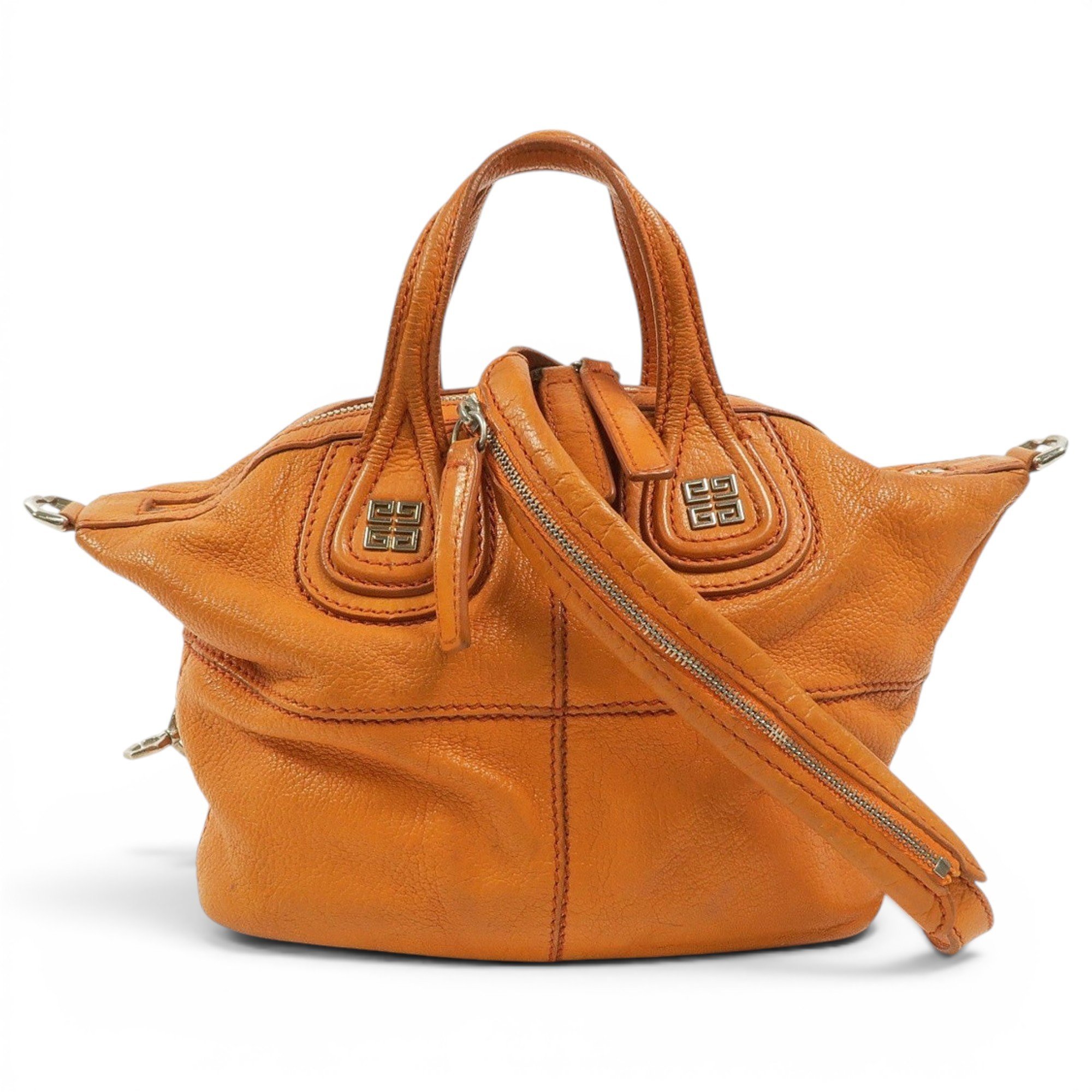 Leather handbag