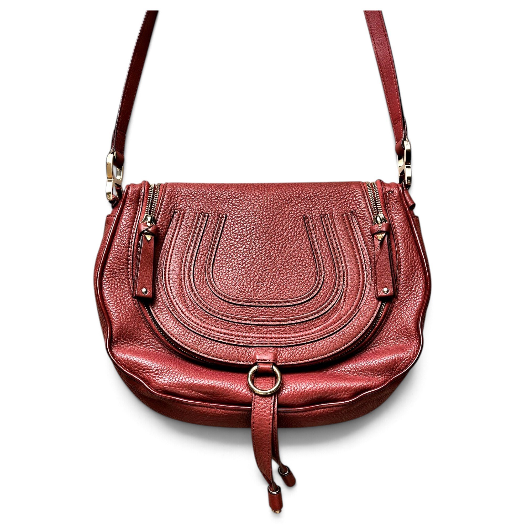 Marcie Messenger leather crossbody bag
