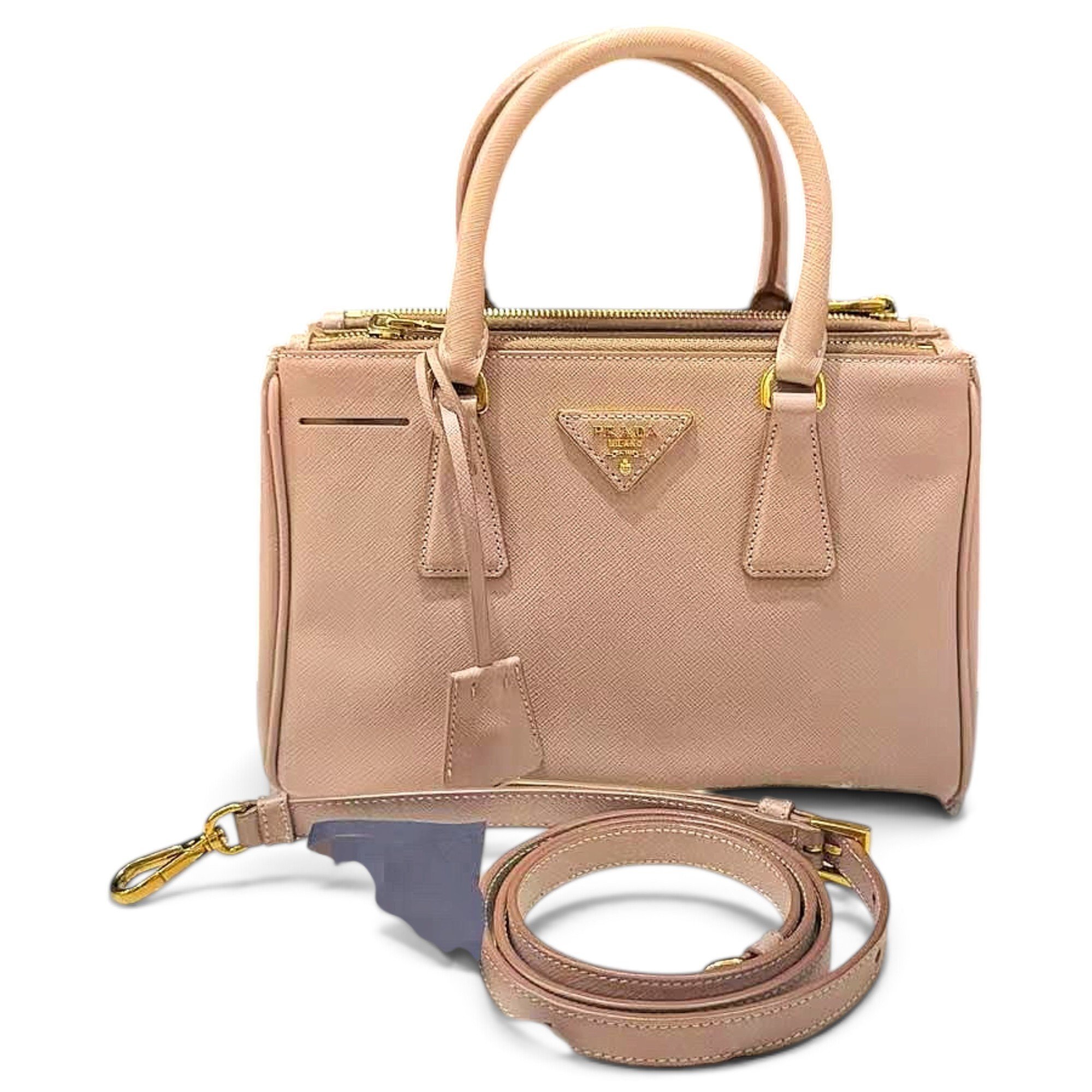 Galleria leather handbag