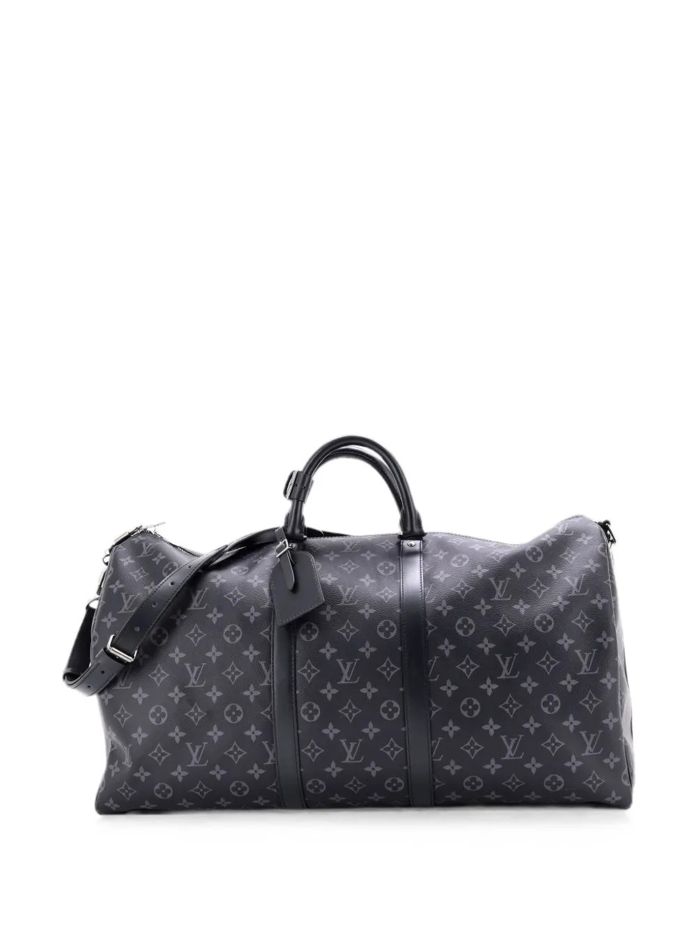 Keepall Bandouliere Bag Monogram Eclipse Canvas 55 travel bag